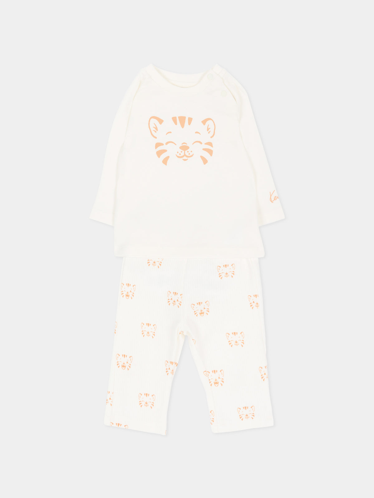 Completo nascita avorio per neonati,Kenzo Kids,K62087 117