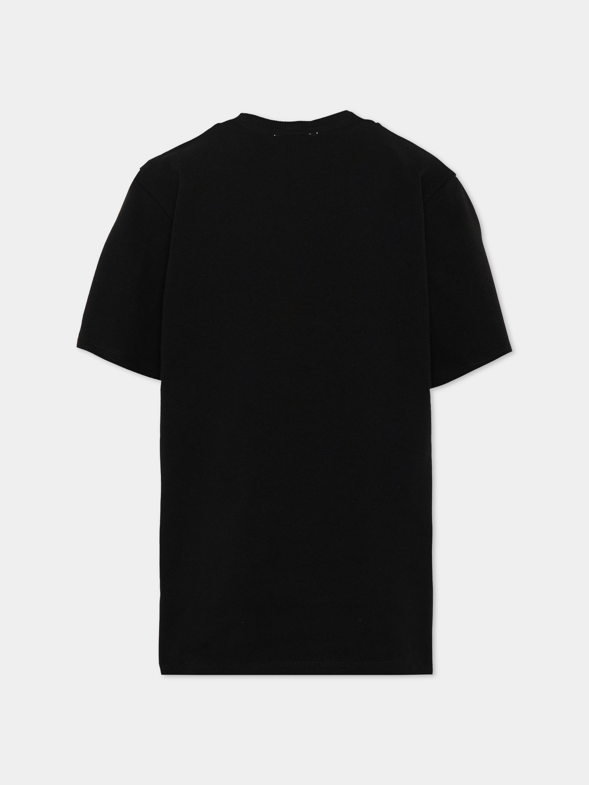Vestito nero per bambina con fiore,Marc Jacobs,W60975 09B