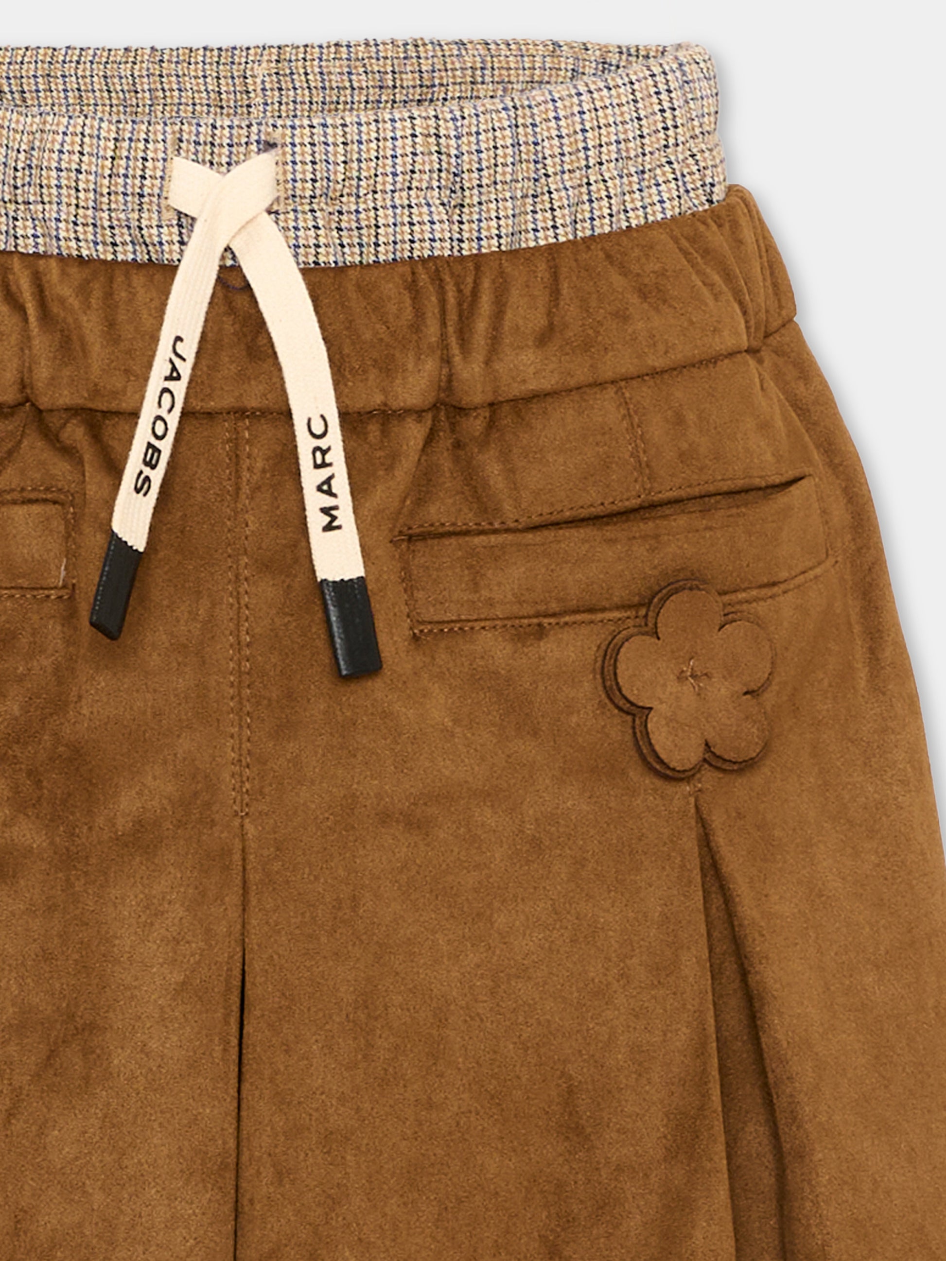 Shorts marrone per bambina,Marc Jacobs,W60985 367