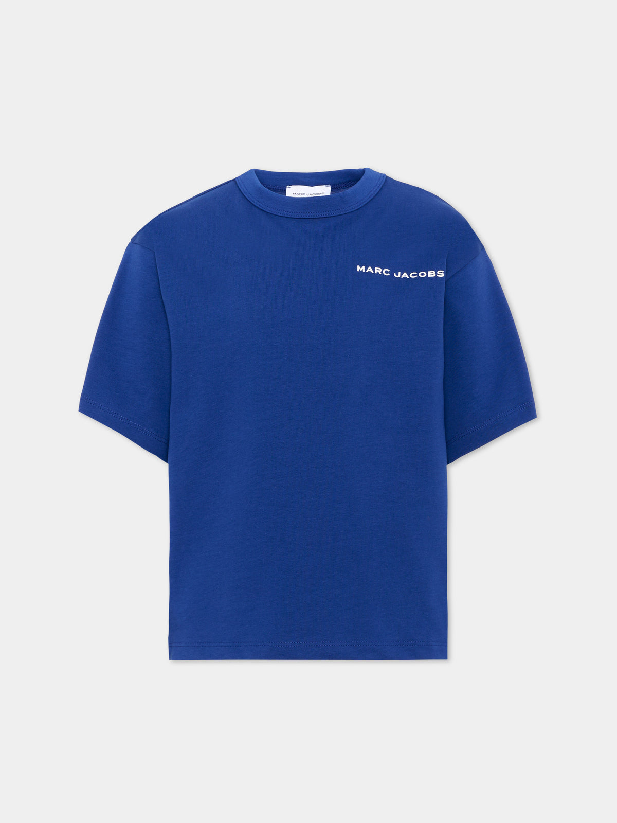 T-Shirt a manica corta blu logo,Marc Jacobs,W61030 841
