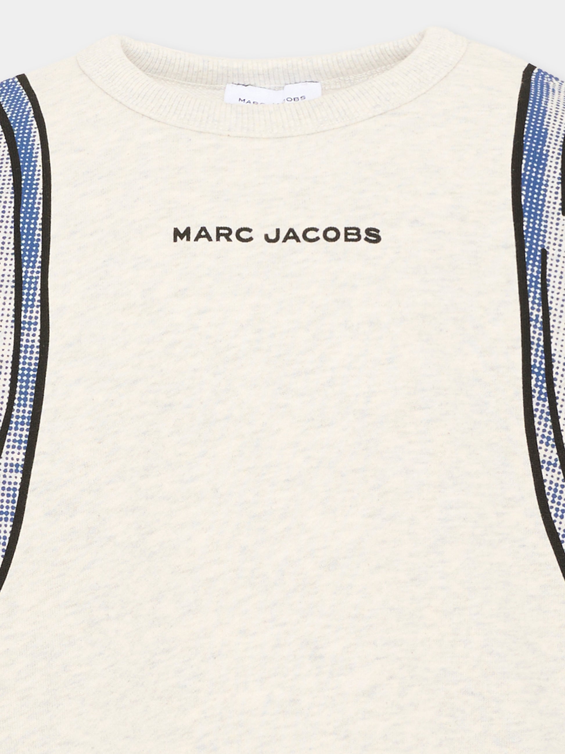 Felpa grigia per bambino con stampa,Marc Jacobs,W61036 A18