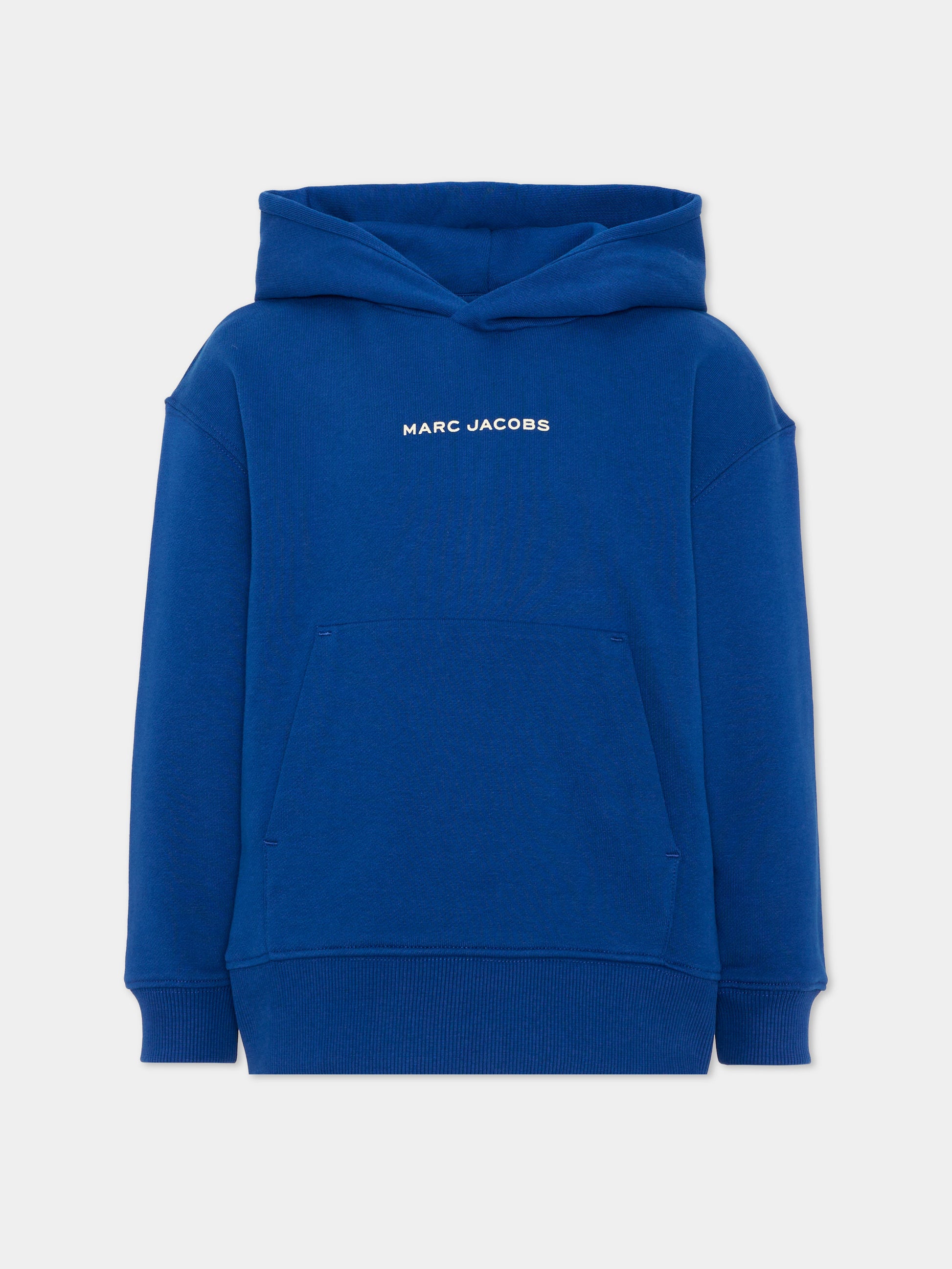 Felpa con cappuccio blu per bambino,Marc Jacobs,W61037 841