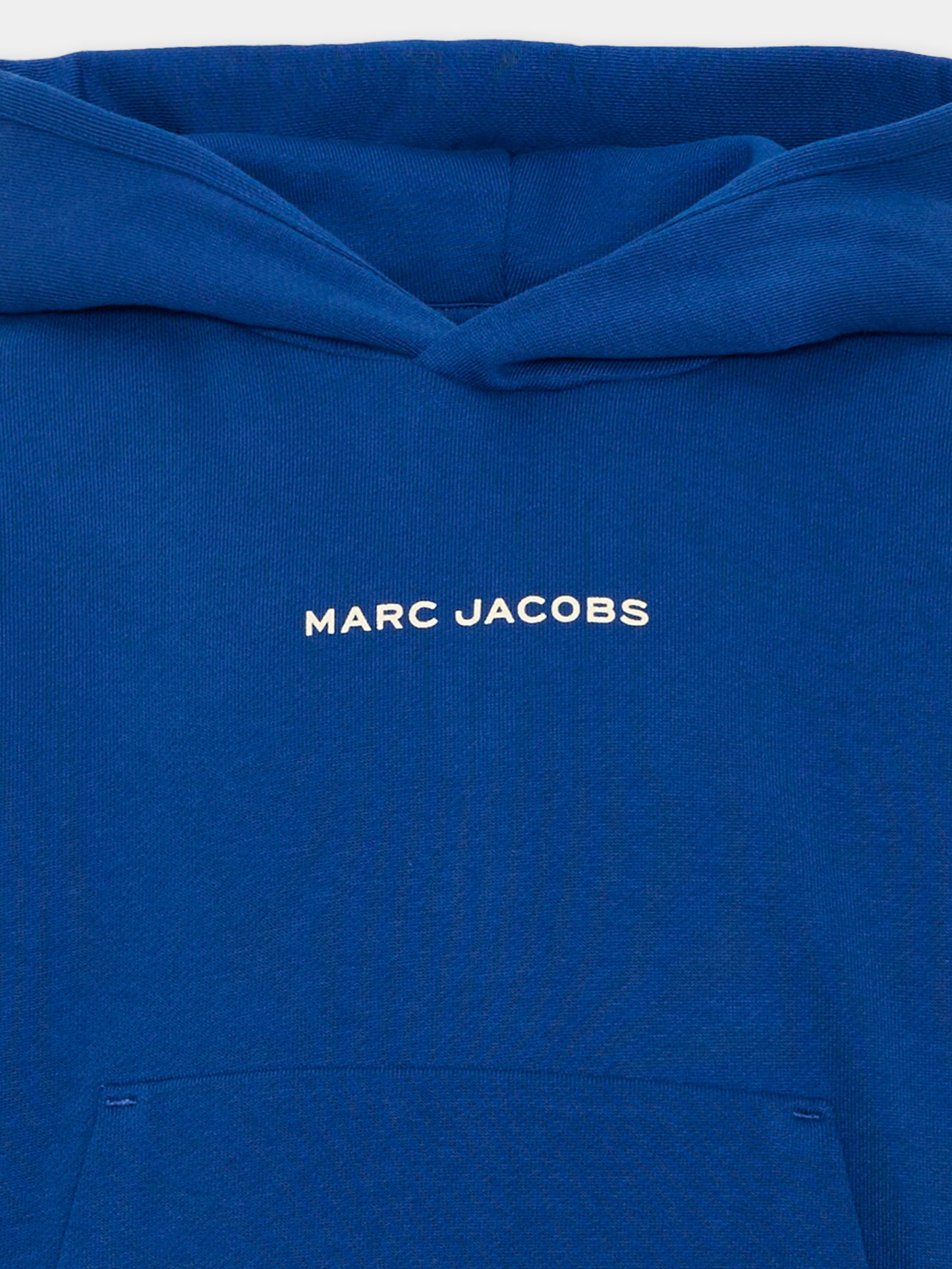 Felpa con cappuccio blu per bambino,Marc Jacobs,W61037 841