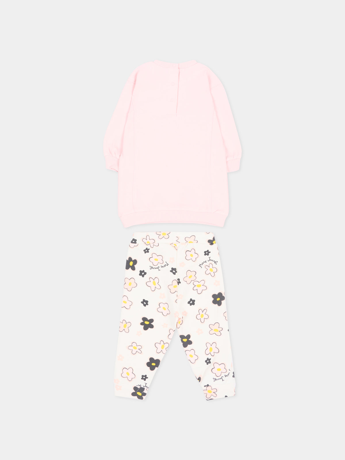 Completo sportivo lungo rosa per neonata,Marc Jacobs,W61072 43M