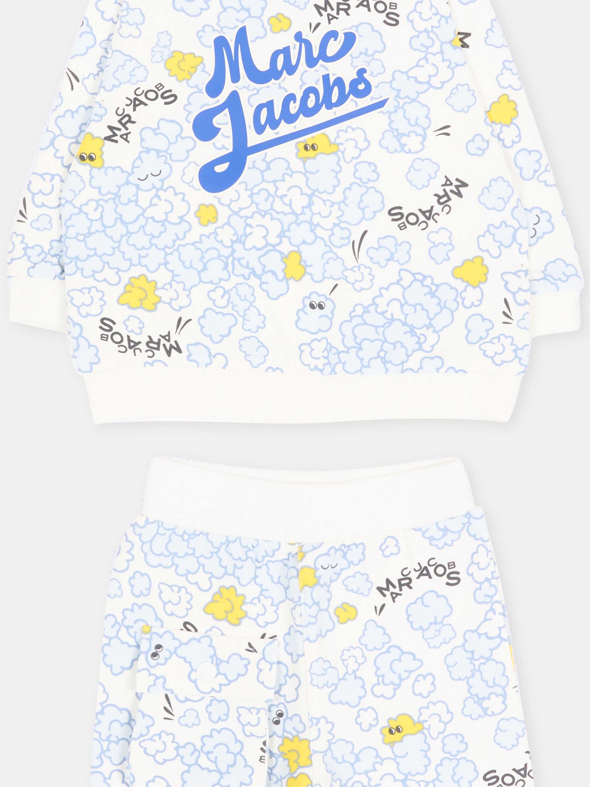 Completo sportivo lungo bianco logo,Marc Jacobs,W61074 182