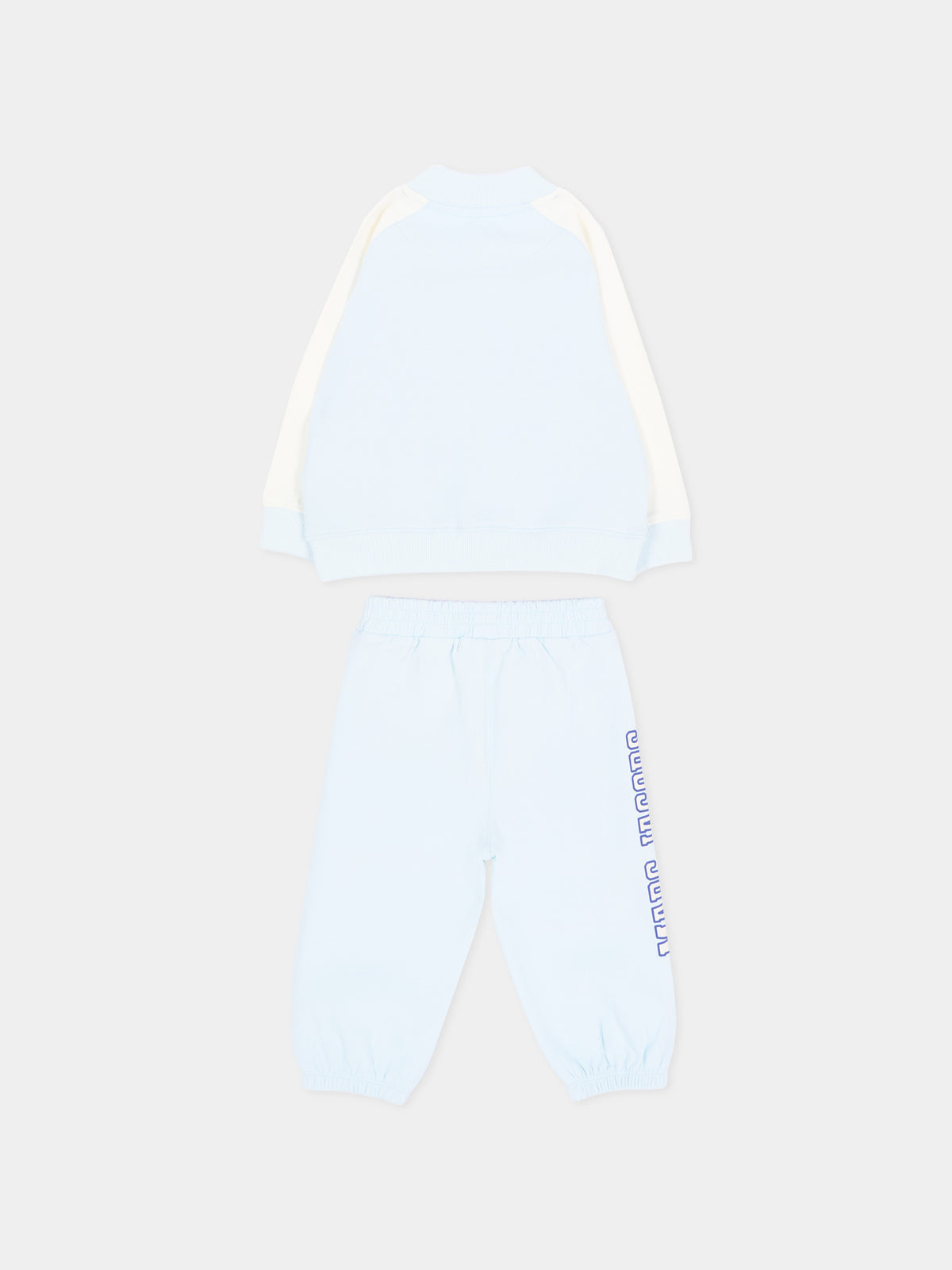 Completo sportivo lungo azzurro con logo,Marc Jacobs,W61078 77X