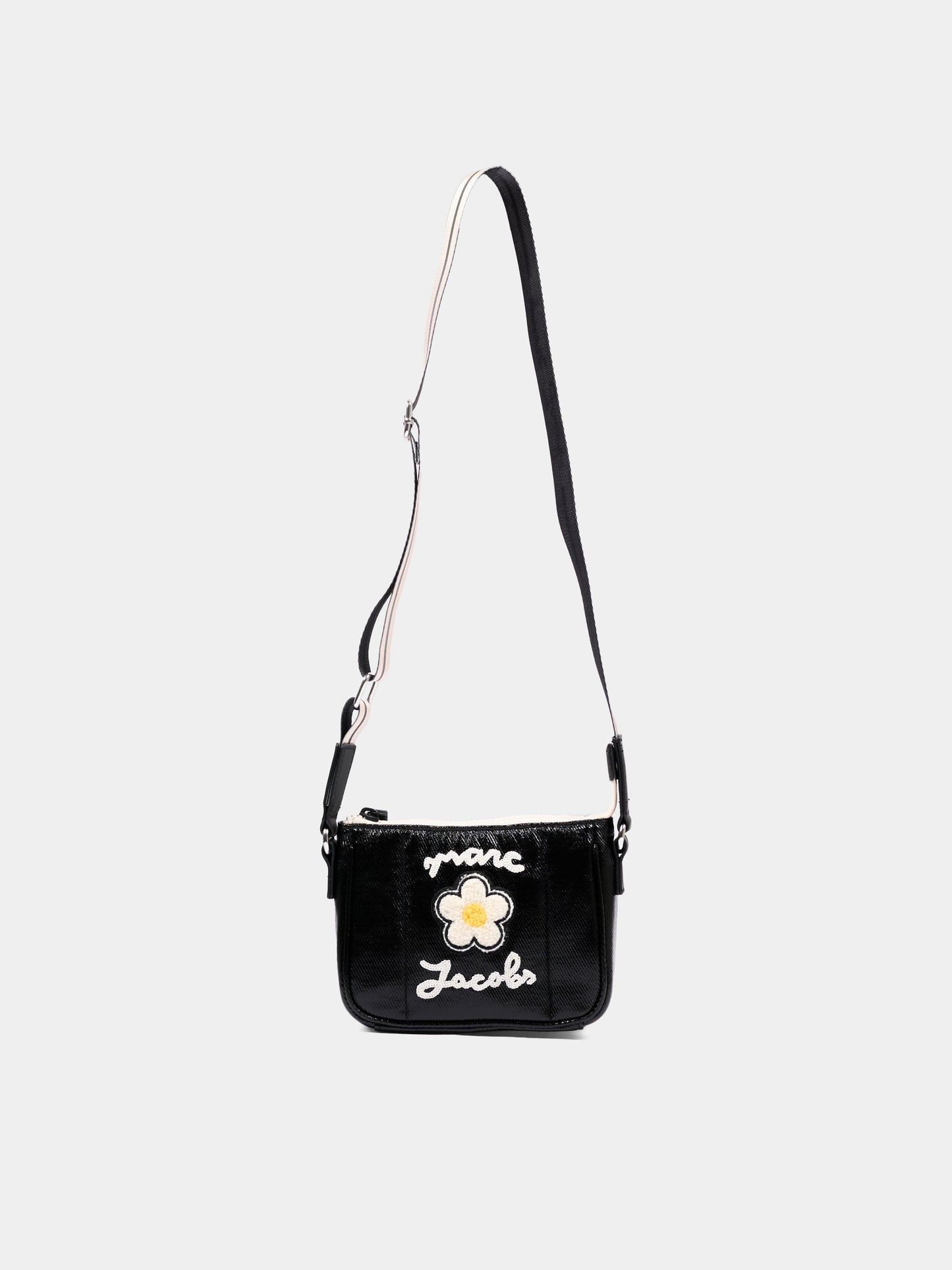 Borsa nera per bambina con logo,Marc Jacobs,W61091 09B