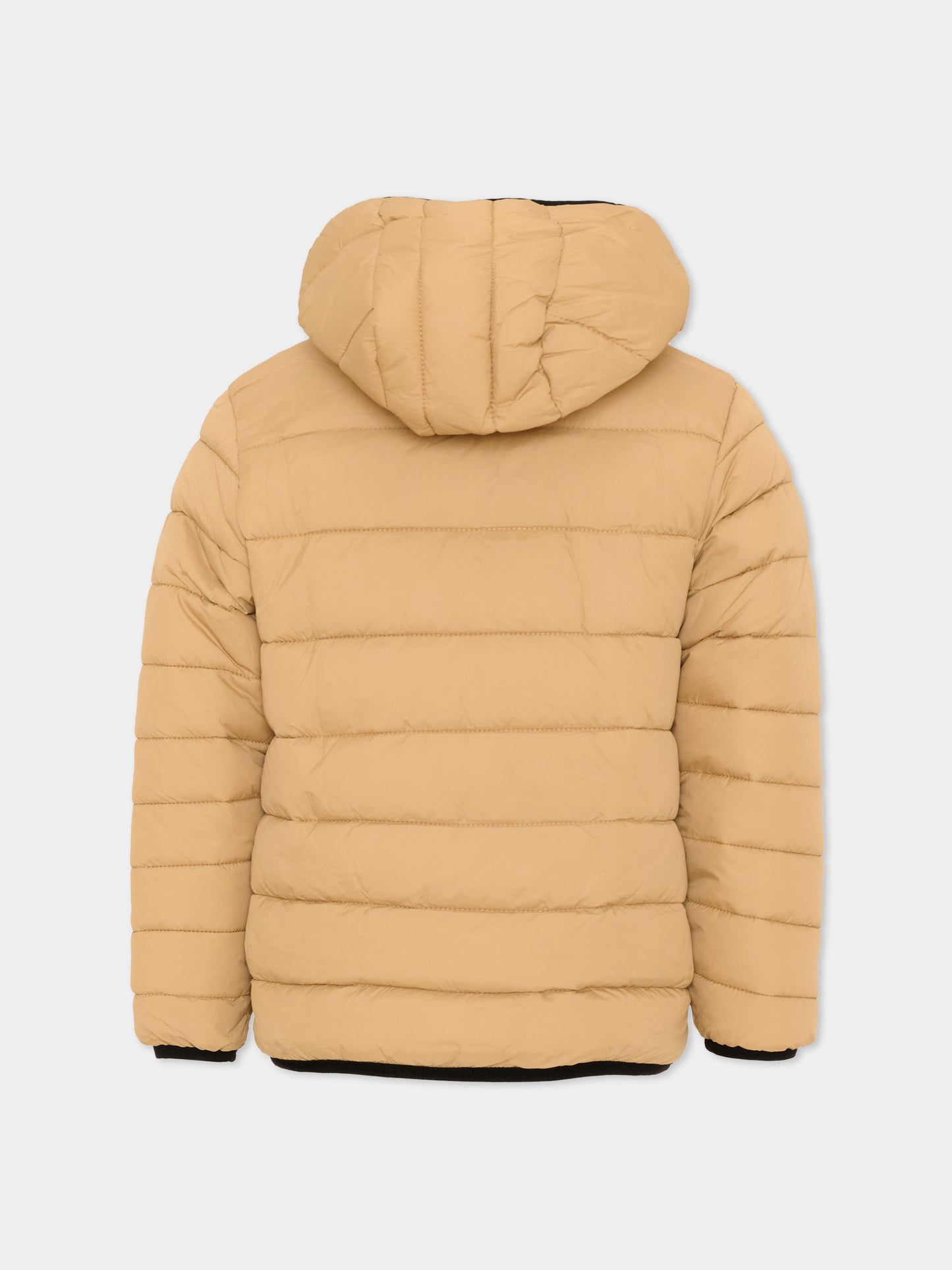 Piumino beige per bambino con cappuccio,Timberland,T60377 230