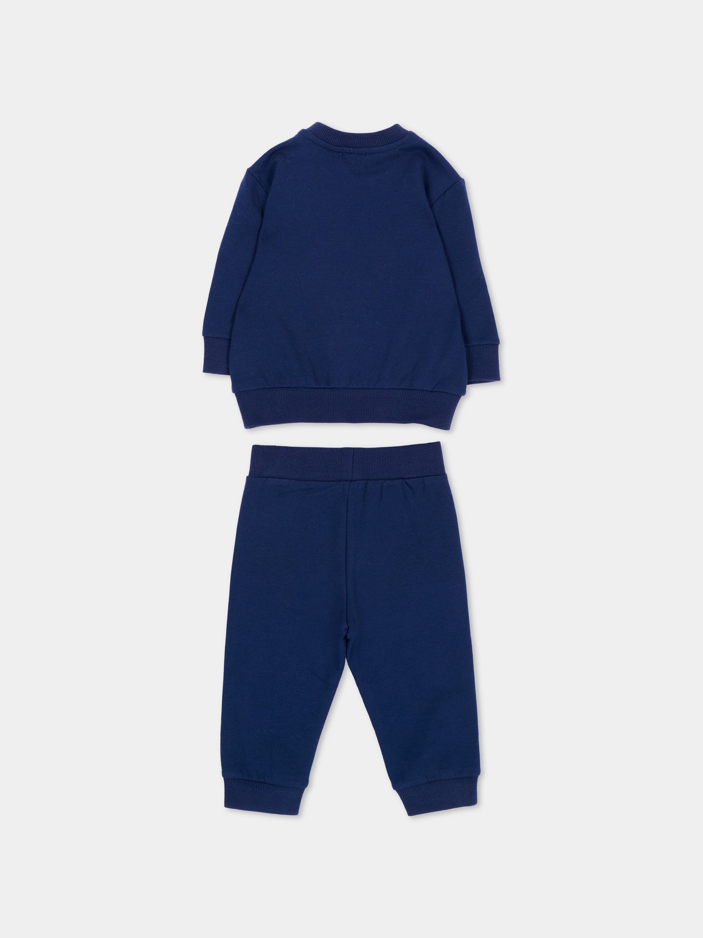 Completo sportivo lungo blu per neonato con gilet,Timberland,T61016 84N