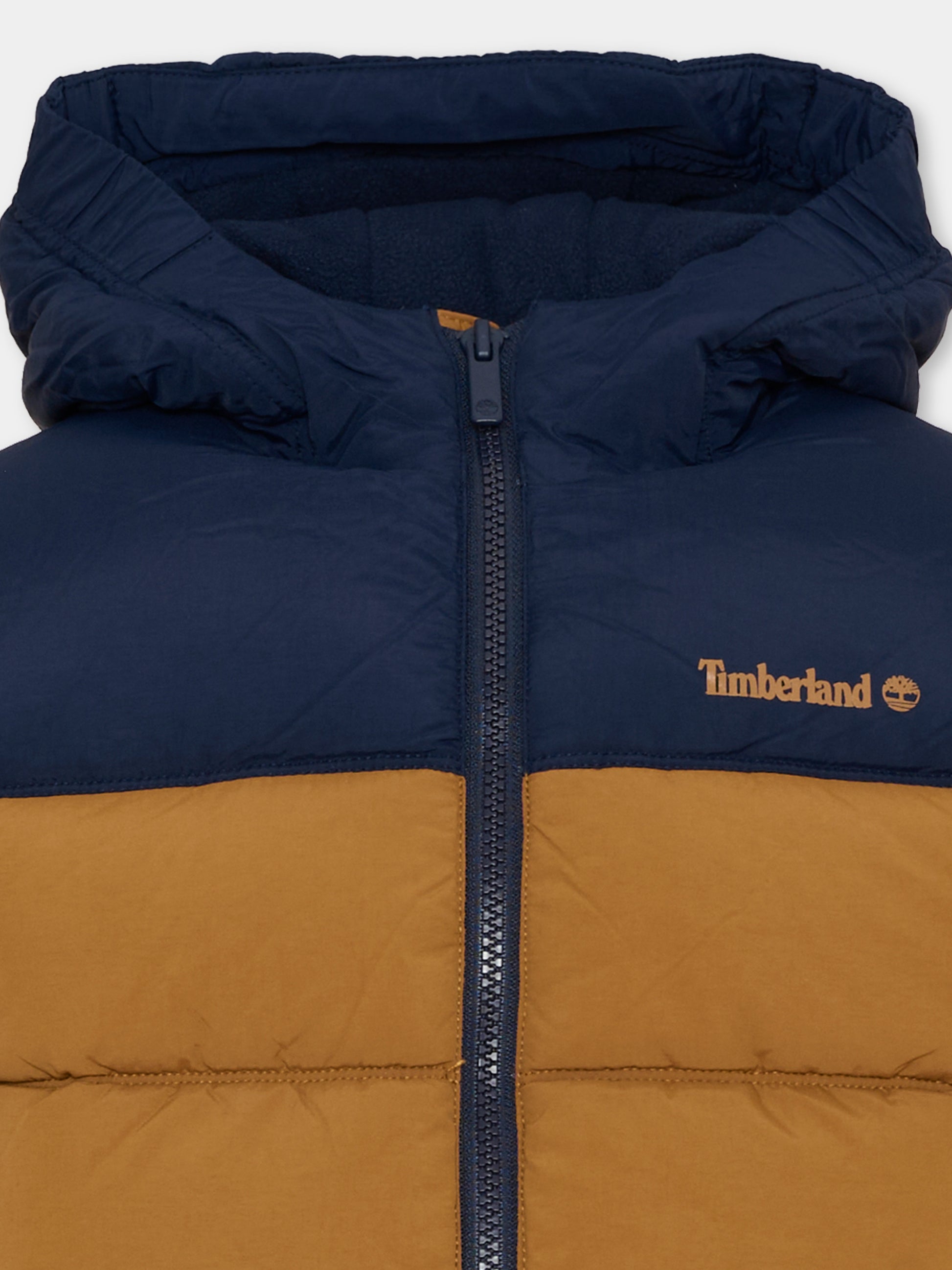 Piumino cammello per bambino,Timberland,T61057 325