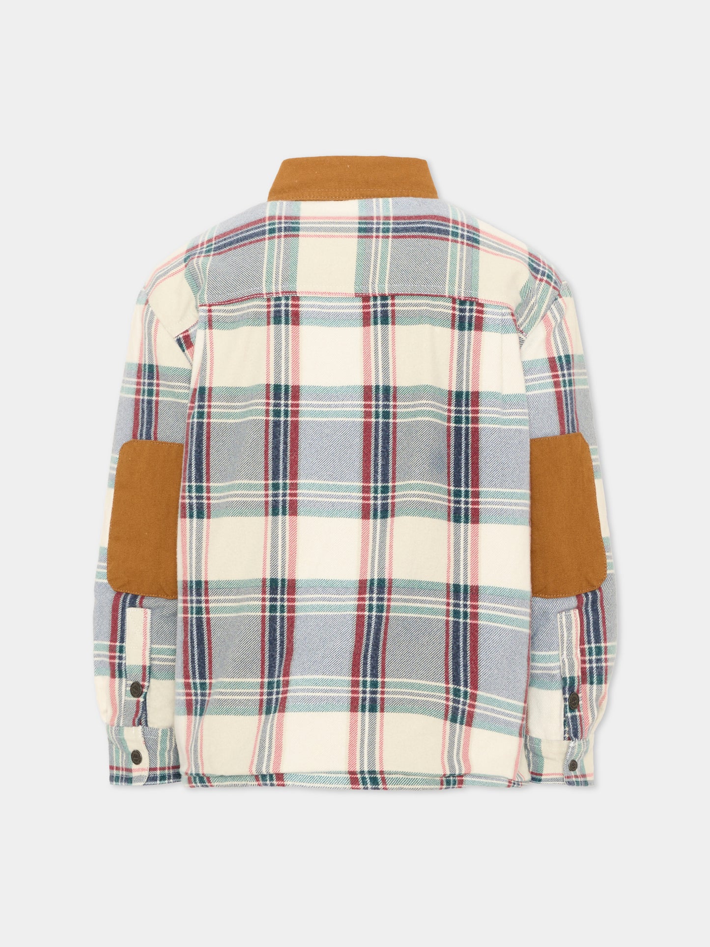 Camicia a manica lunga multicolor a quadri,Timberland,T61088 127