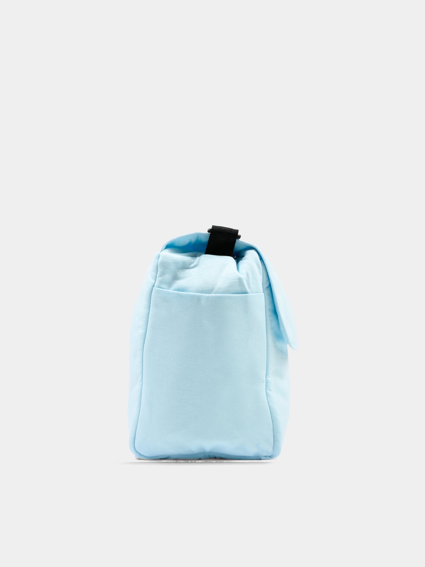 Borsa mamma azzurra per neonato con Teddy Bear,Moschino Kids,MUX067 LCA40 40304