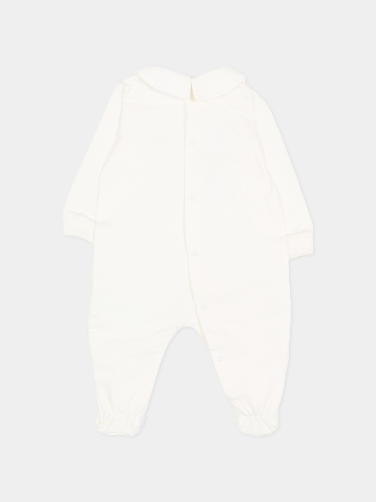 Set tutina avorio per neonati con Teddy Bear,Moschino Kids,MUY09P LCA40 10063