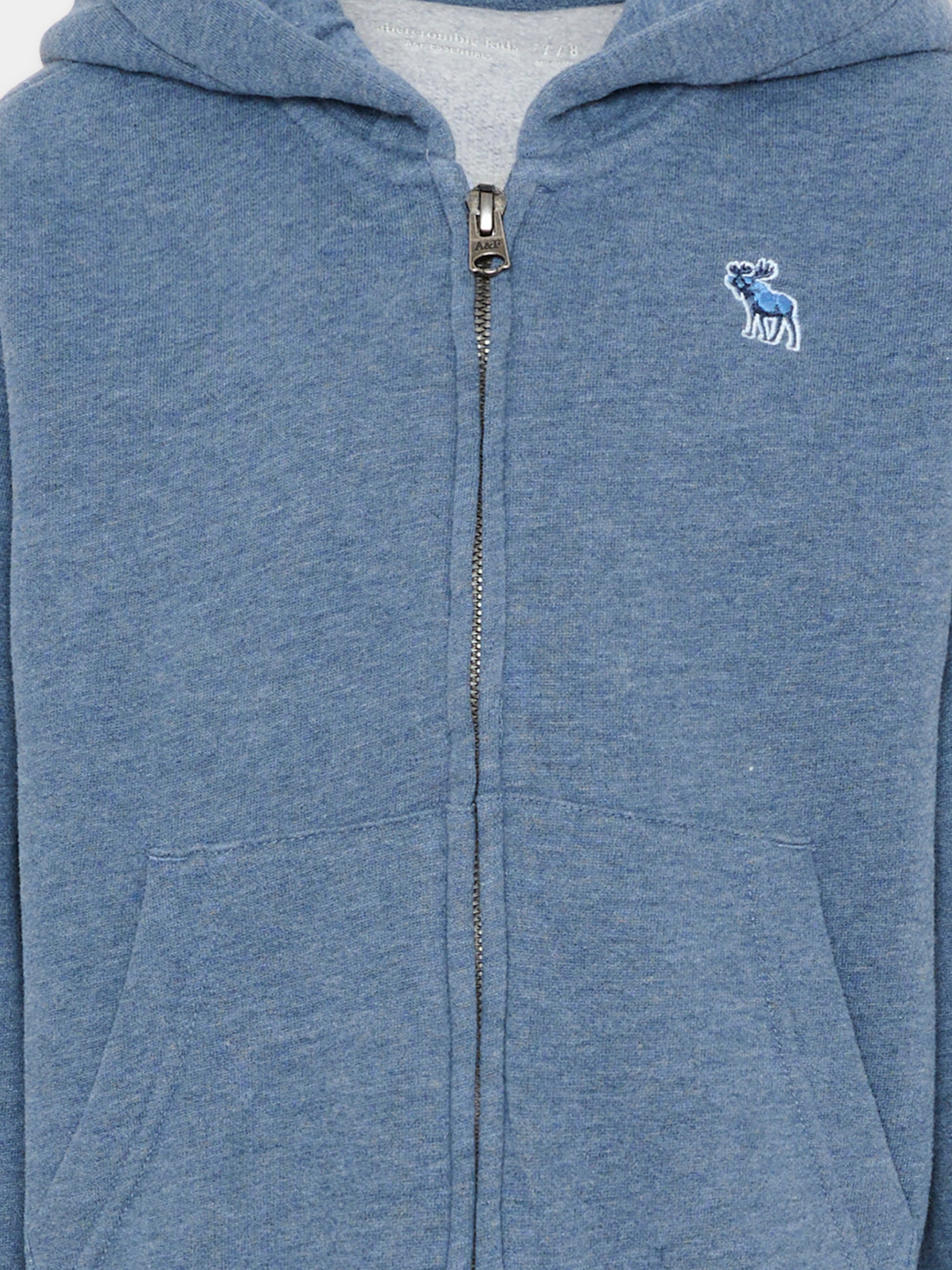 Felpa blu per bambini con logo,Abercrombie & Fitch,93AF02 UGF