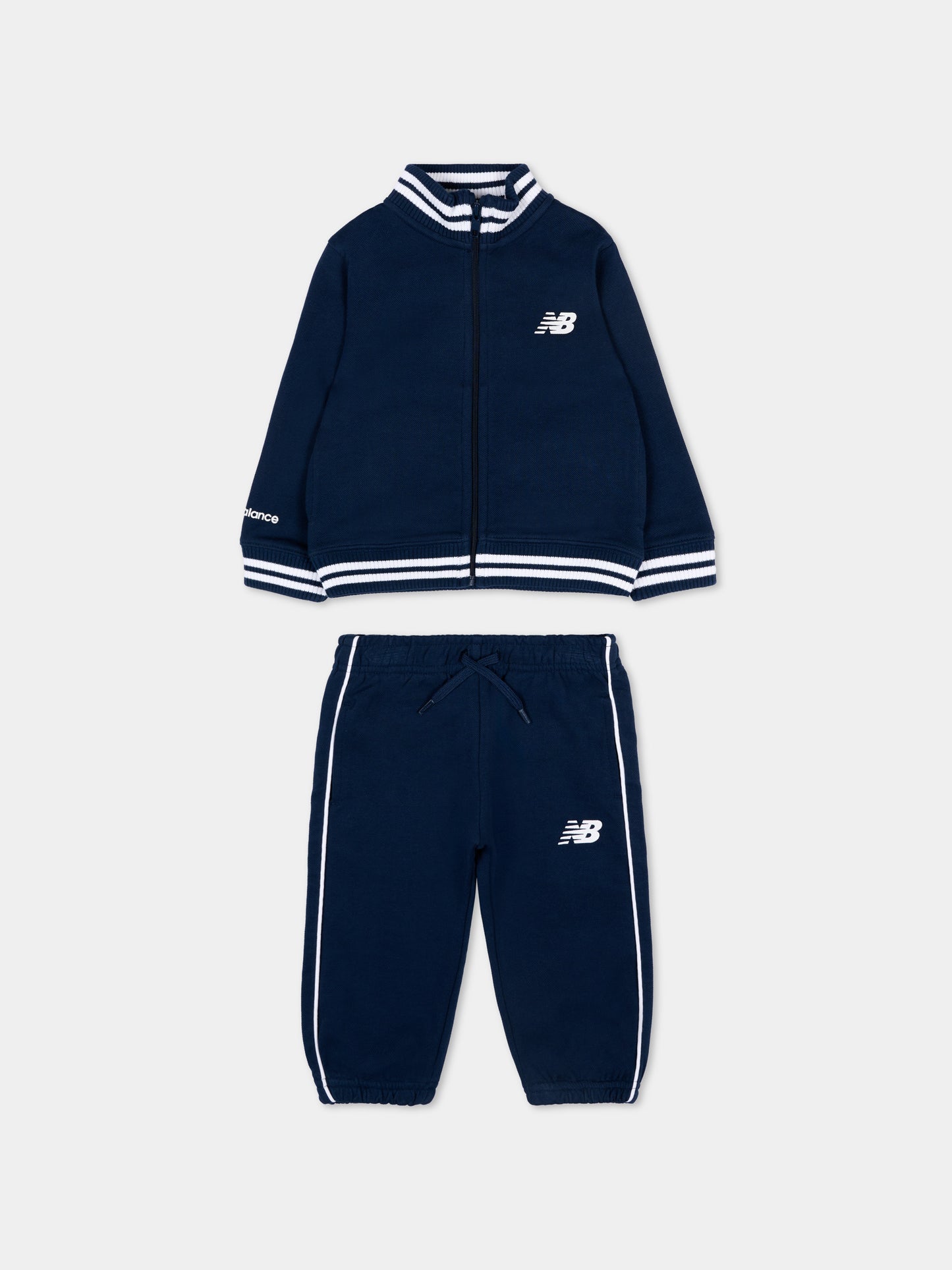 Completo sportivo blu per neonato,New Balance,LAKB0311I NNY