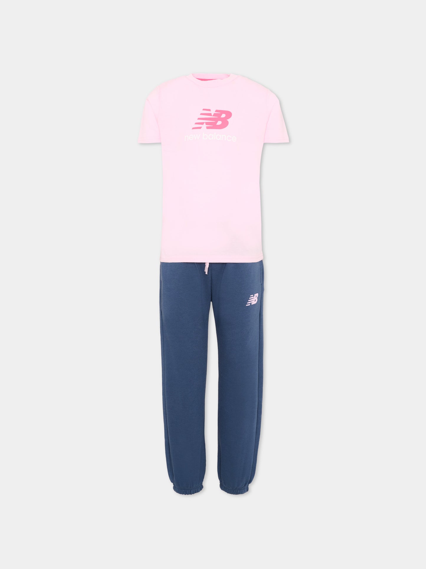 Completo sportivo rosa per bambina,New Balance,LAKG0249I LIR