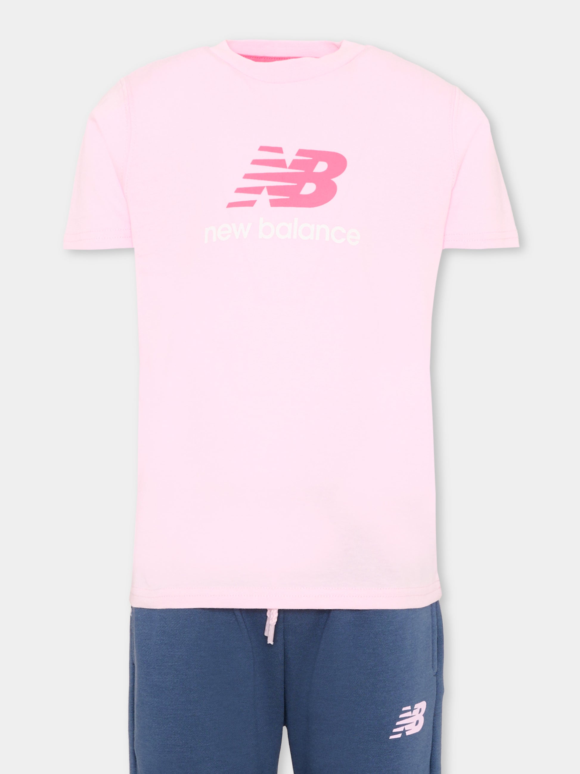 Completo sportivo rosa per bambina,New Balance,LAKG0249I LIR