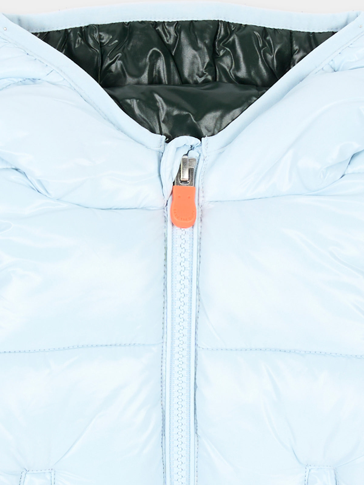 Piumino azzurro Jody per neonato,Save The Duck Kids,I33231X LOVE23 90077