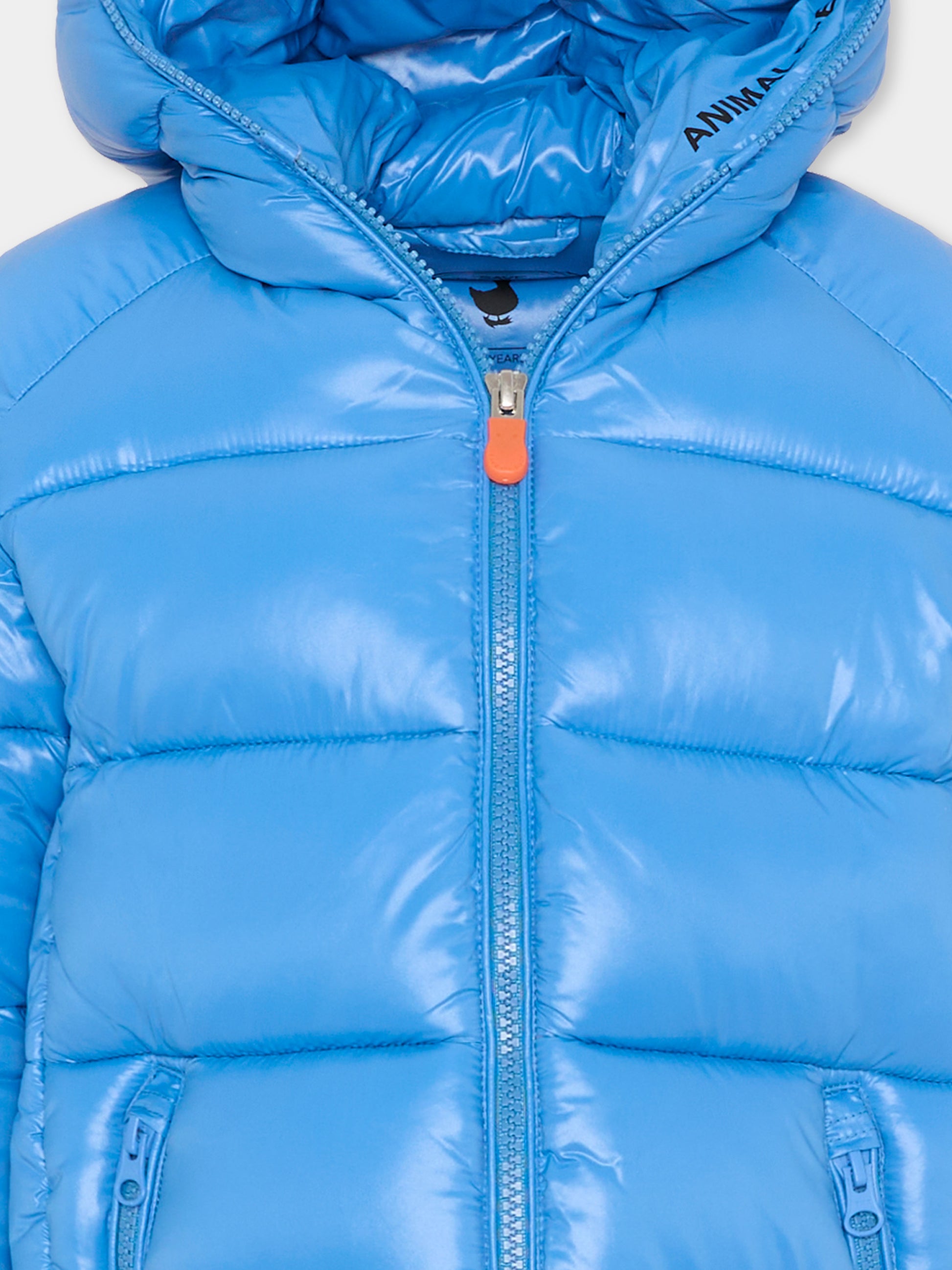 Piumino Artie blu per bambino,Save The Duck Kids,J31280B LOVE21 90070
