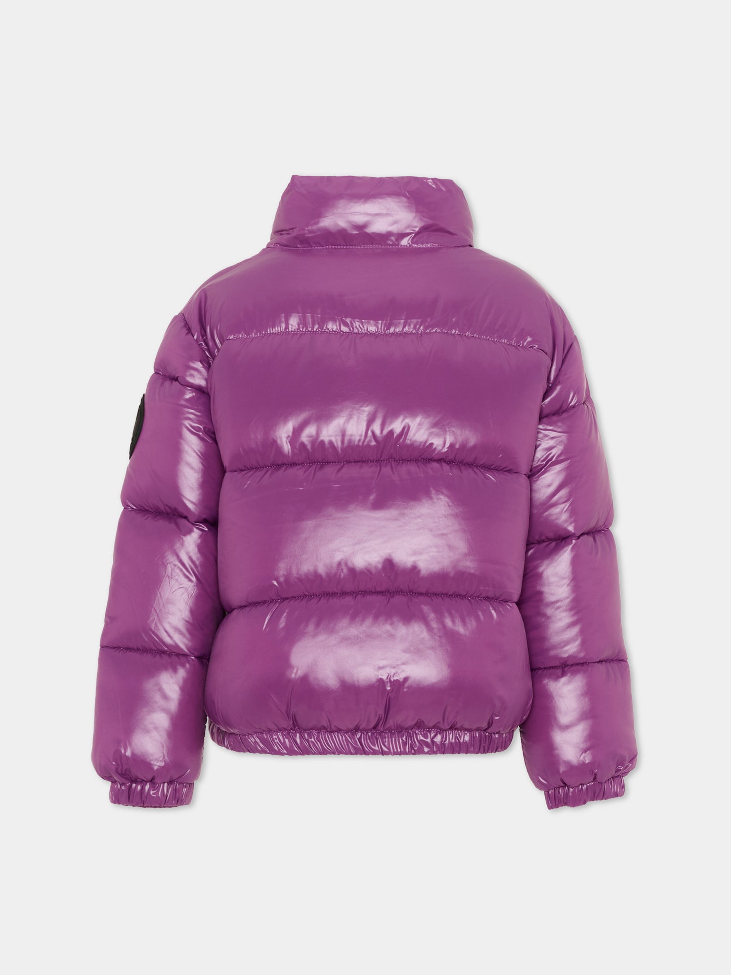 Piumino Cini viola per bambina,Save The Duck Kids,J31326G LOVE21 80045