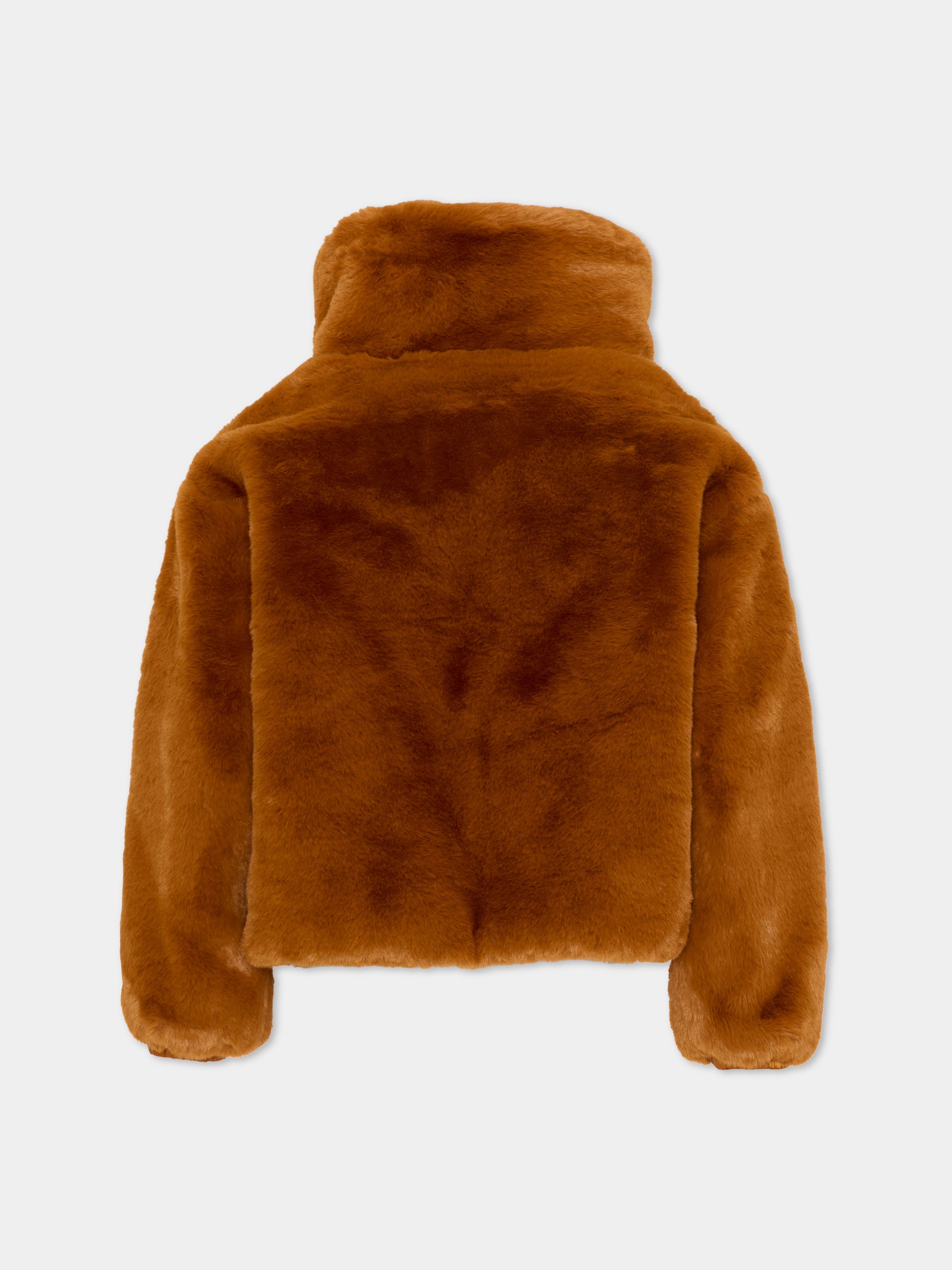 Ecopelliccia Ceri beige per bambina,Save The Duck Kids,J31352G FURY21 40044