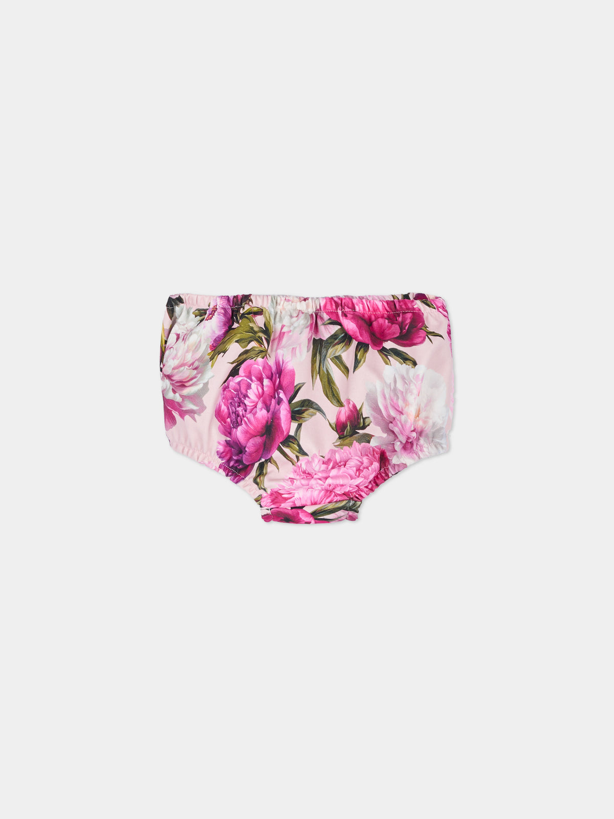 Abito elegante rosa per neonata floreale,Dolce & Gabbana Kids,L2JD9G G7Q0D HF6FZ