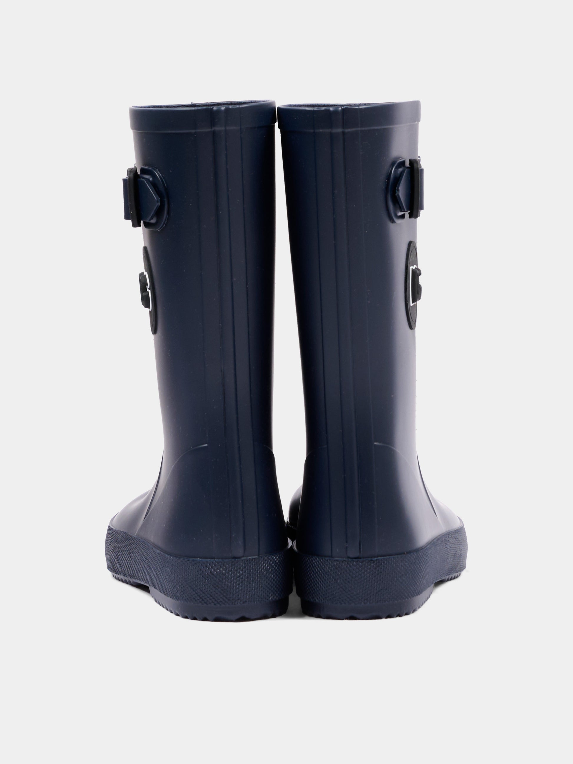 Stivali pioggia blu per bambini con logo,Dolce & Gabbana Kids,DD0323 AA615 80650