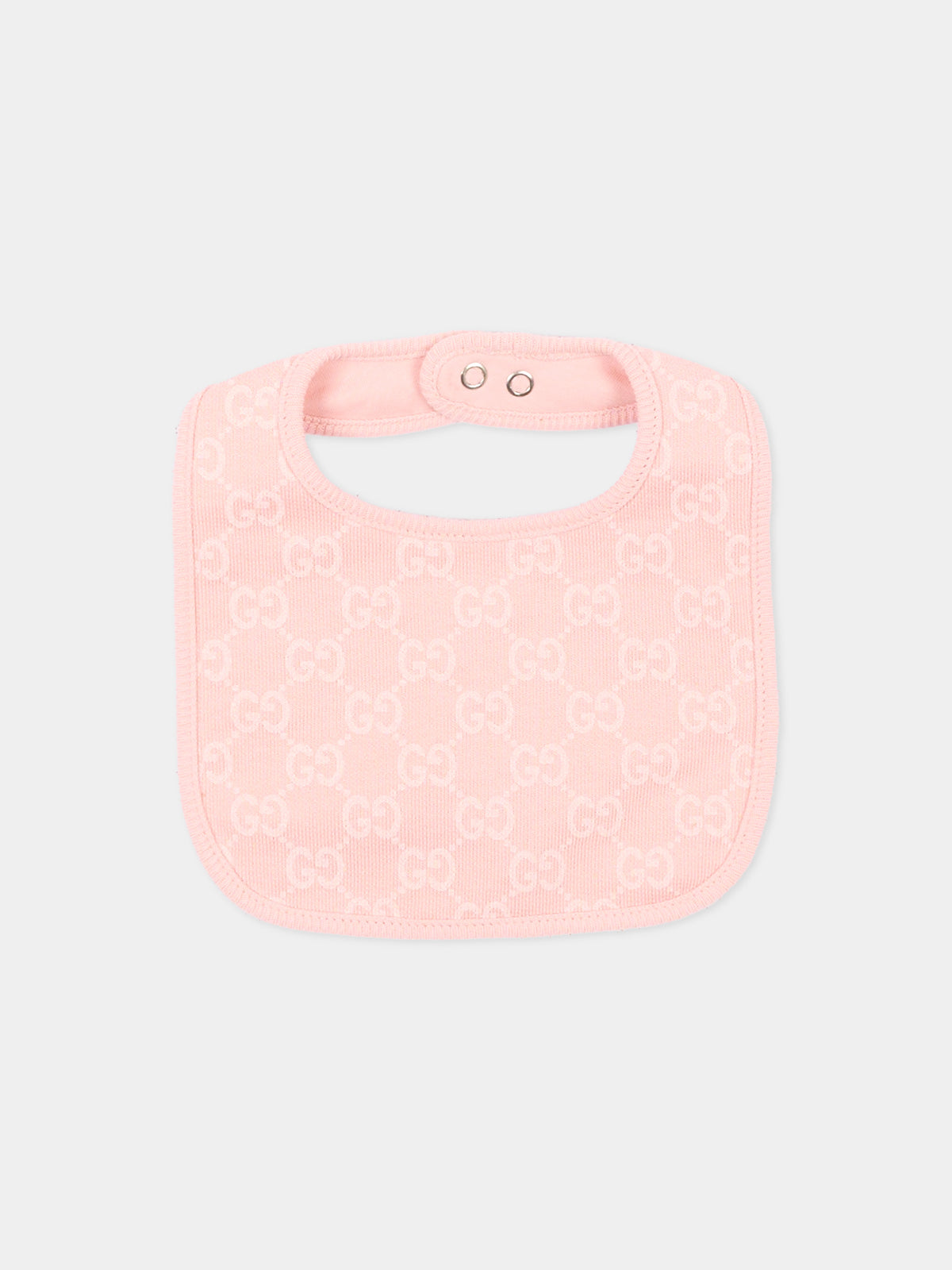 Set tutina rosa per neonata monogramma GG,Gucci Kids,864661 XJHVT 5967