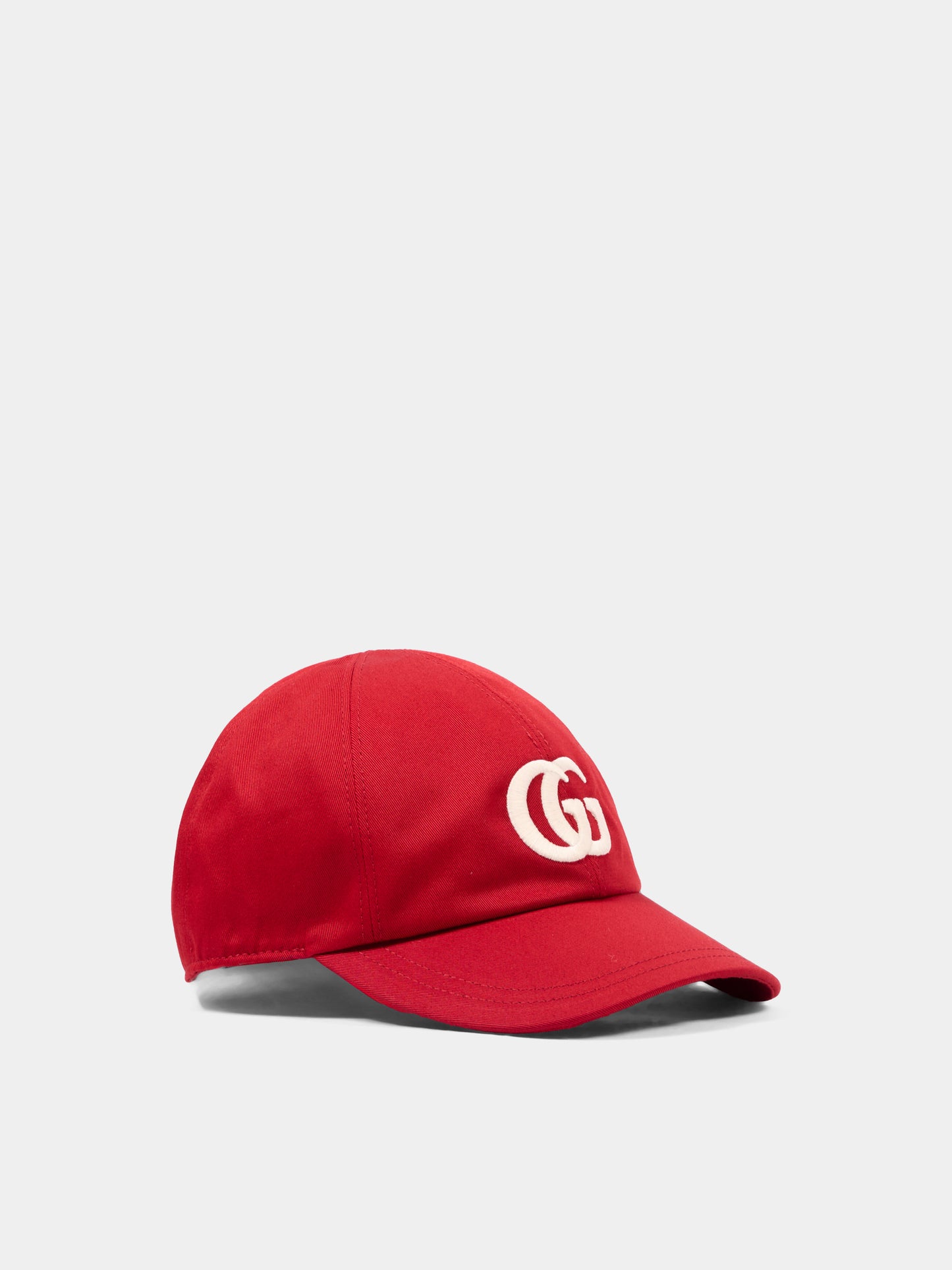 Cappello rosso con logo GG per bambini,Gucci Kids,871372 3HBLM 6466