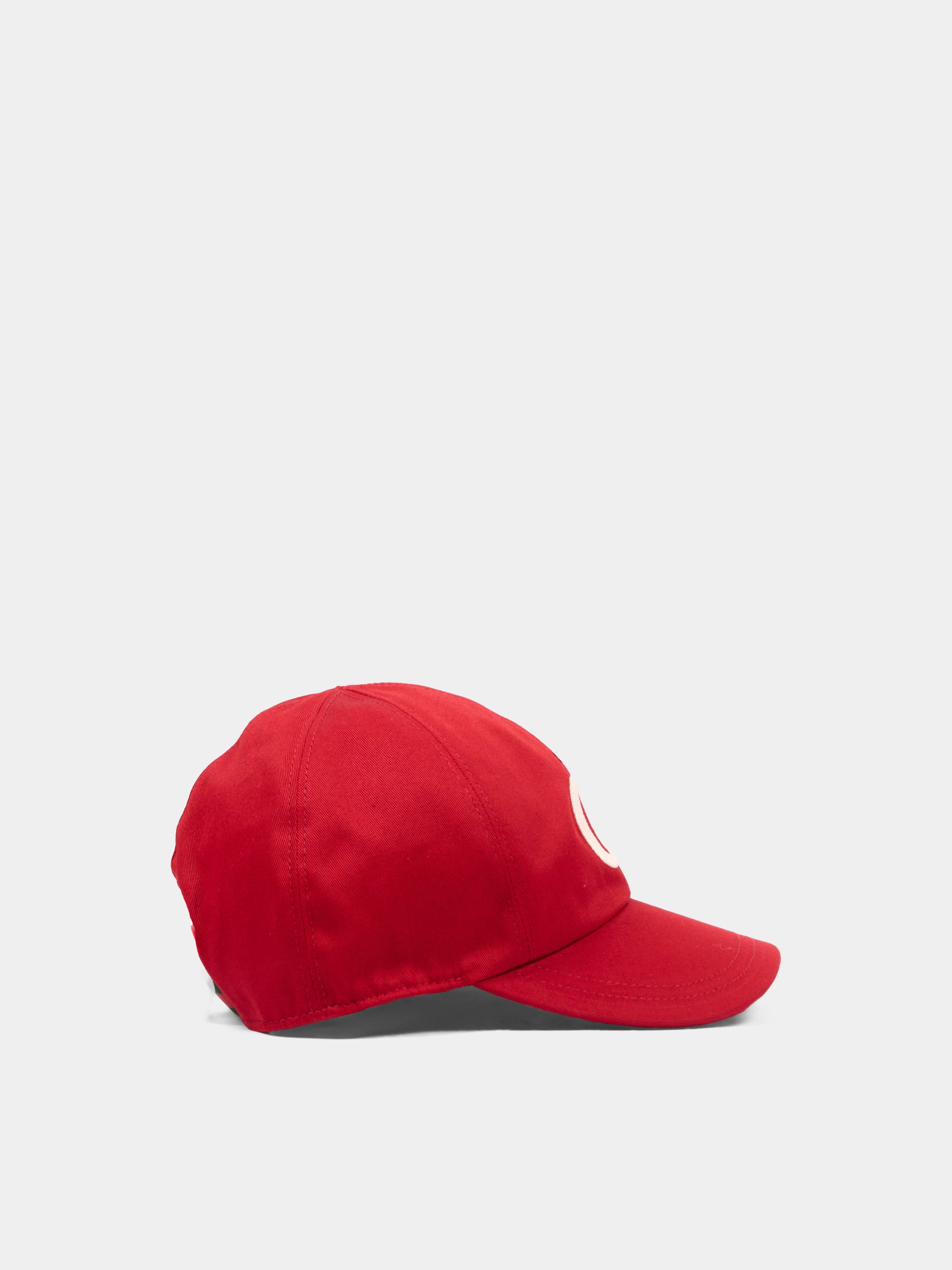 Cappello rosso con logo GG per bambini,Gucci Kids,871372 3HBLM 6466