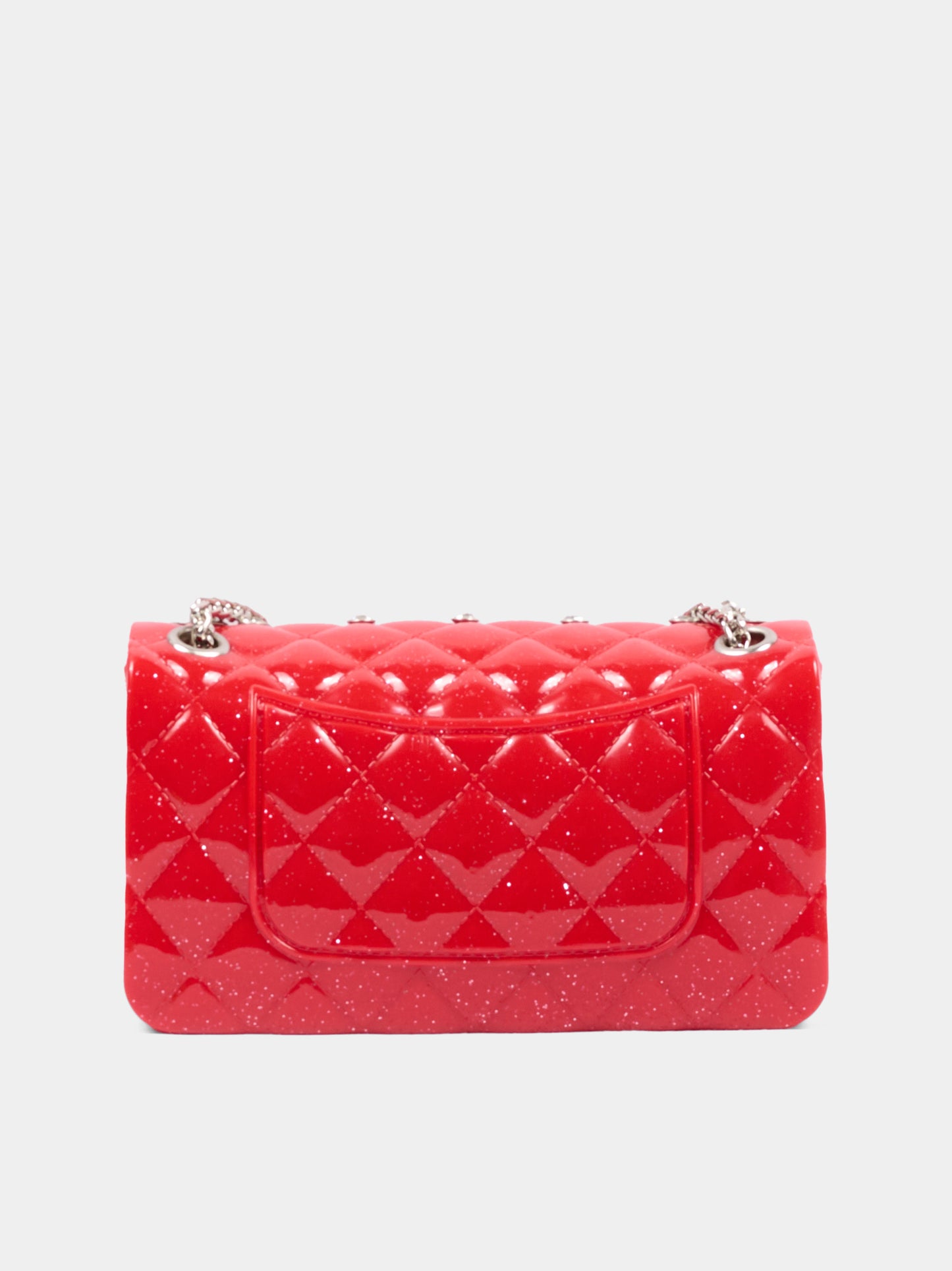 Borsa elegante rossa per bambina con strass,Monnalisa,17H000 8726 0043