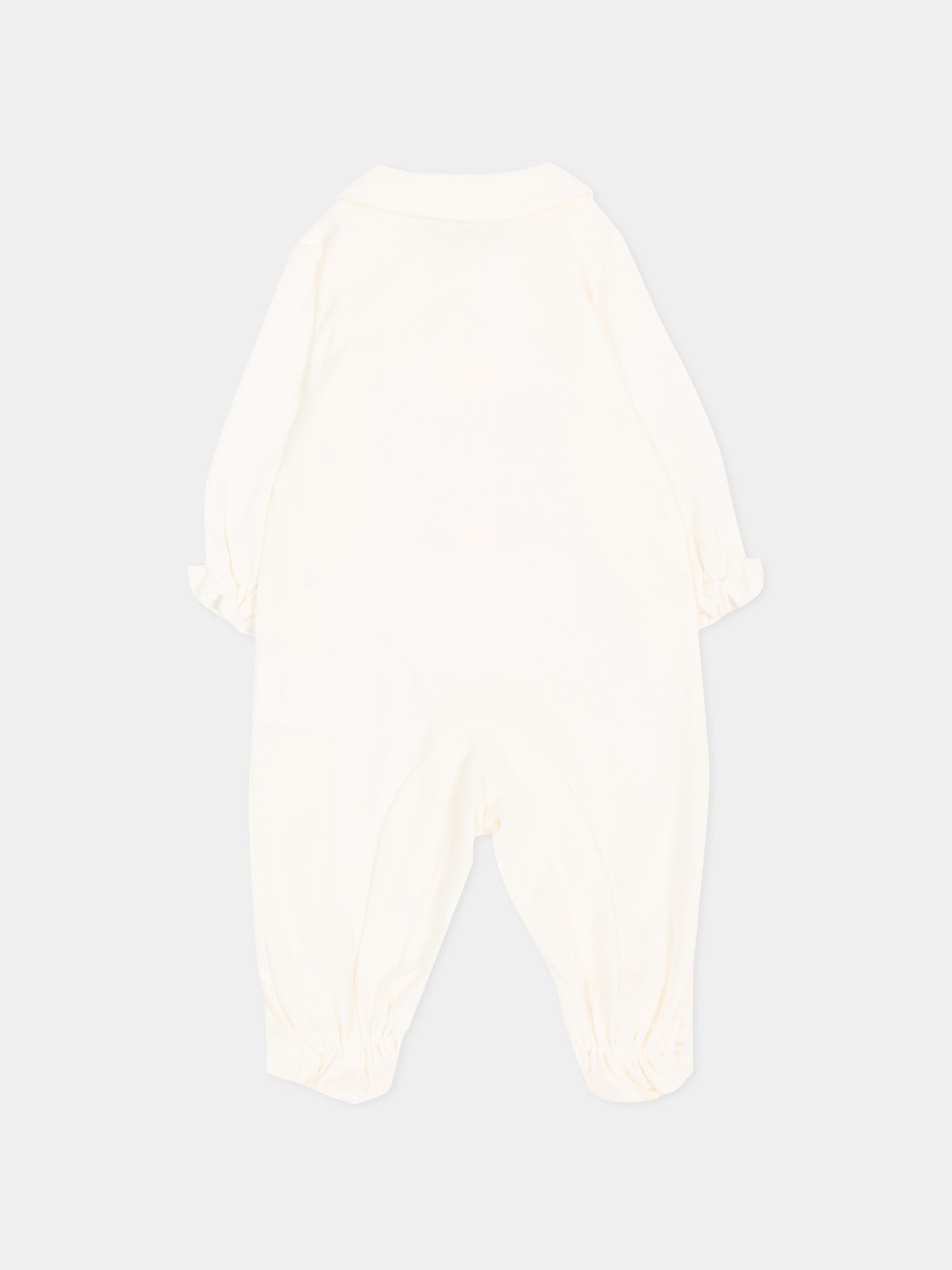 Set tutina avorio per neonata con giostra,Monnalisa,35H509 8000 0001