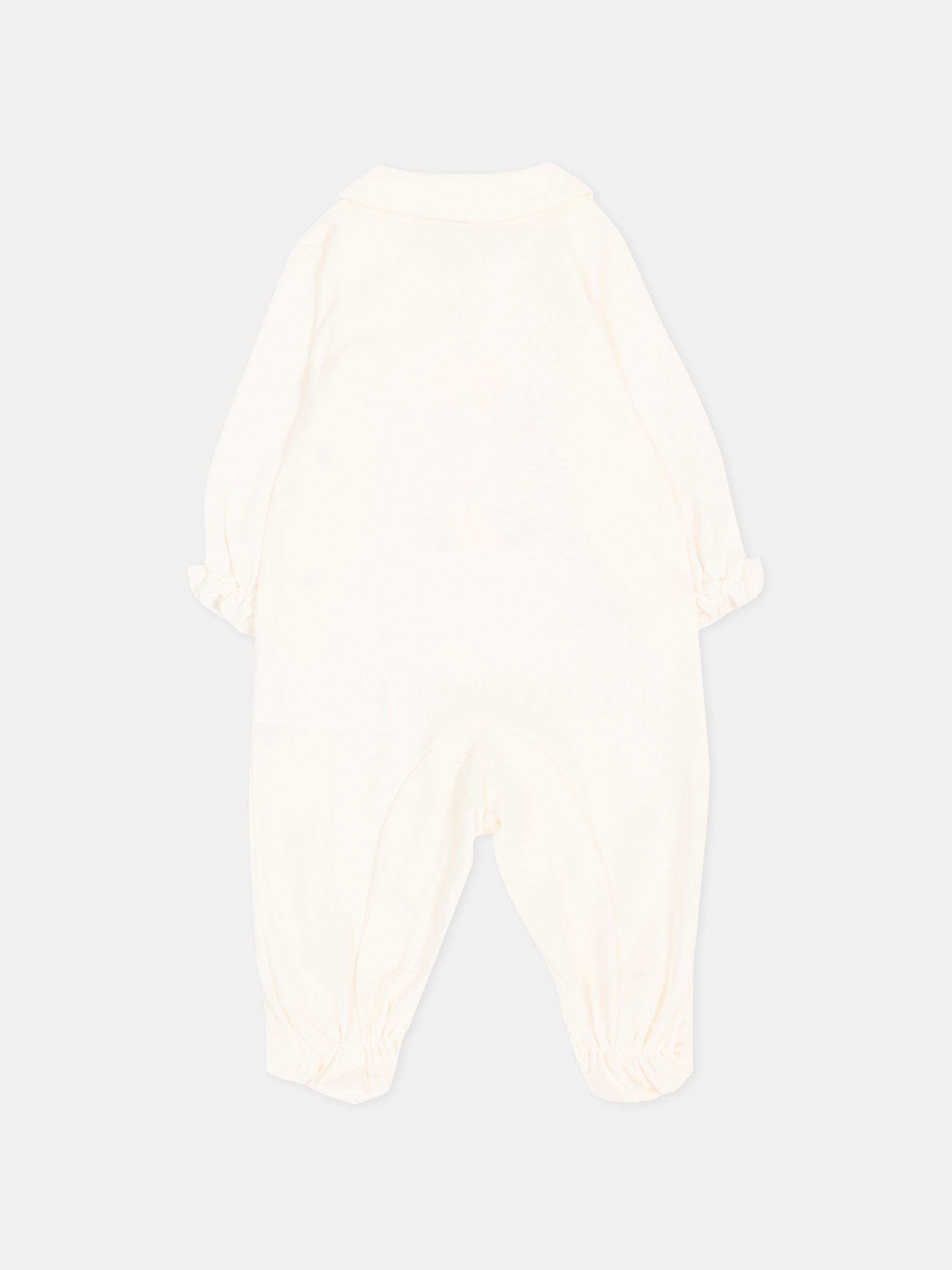 Set tutina avorio per neonata con giostra,Monnalisa,35H509 8000 0001