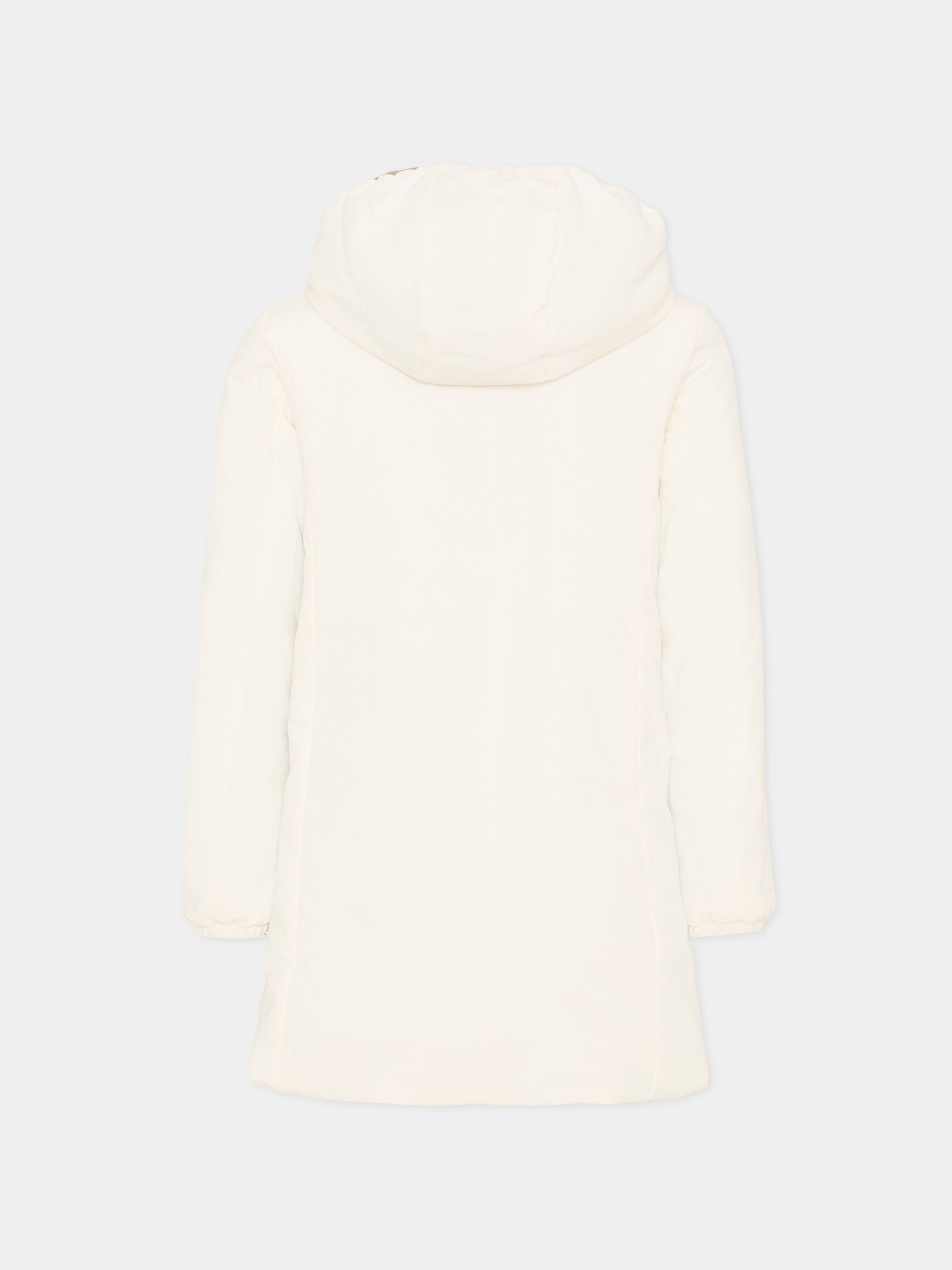 Piumino verde Denise per bambina con logo,K-way,K11517W B2M