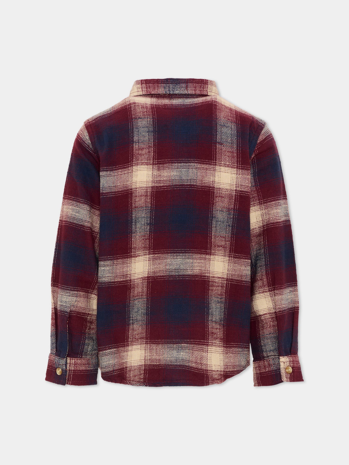 Camicia a manica lunga tartan per bambino,Levi's Kids,9ER927 RC9
