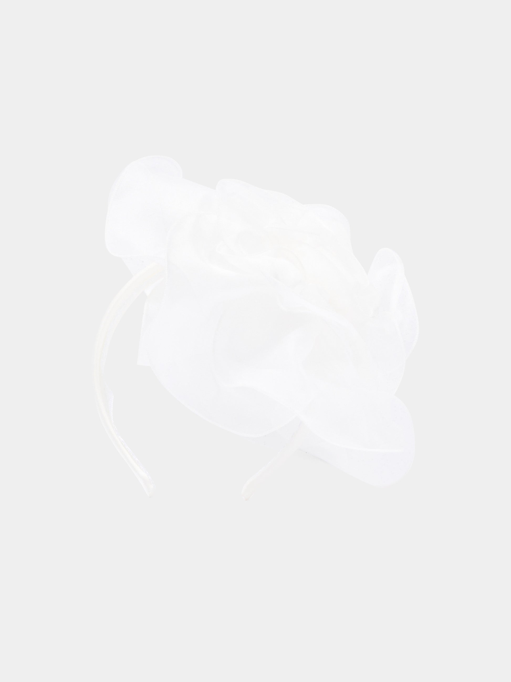 Cerchietto avorio per bambina con fiocco,Colorichiari,FL948465 AF797 15