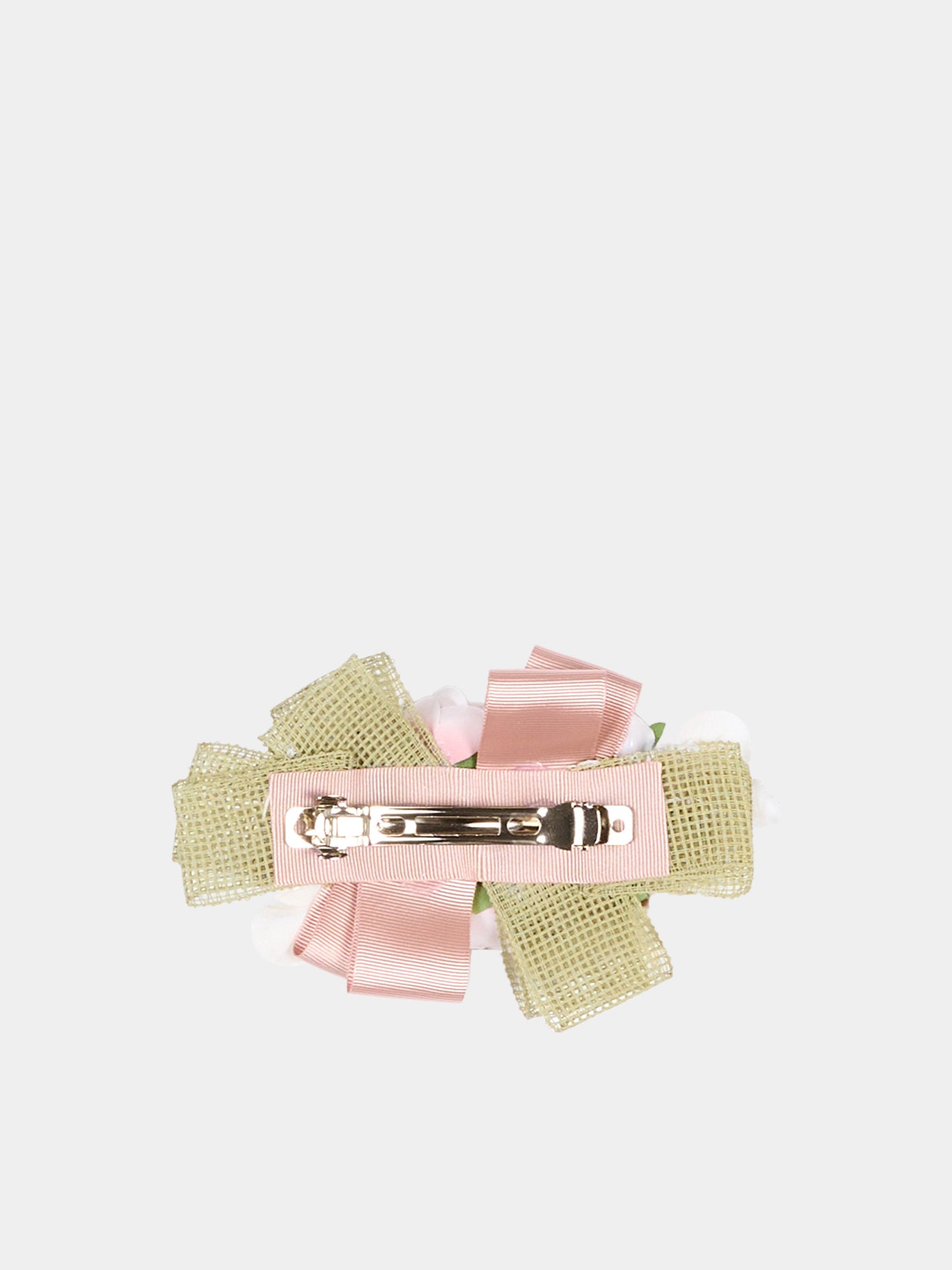 Fermaglio rosa per bambina con fiori,Colorichiari,FL938538 AF768 83