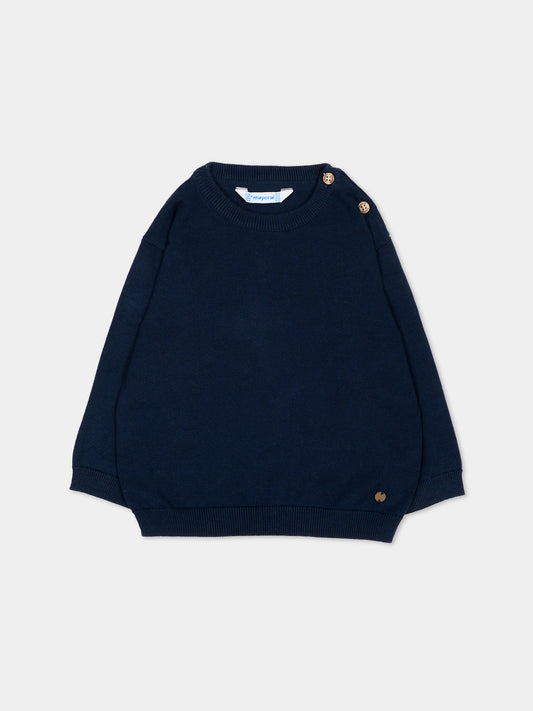 Maglione blu per neonato,Mayoral,309 026