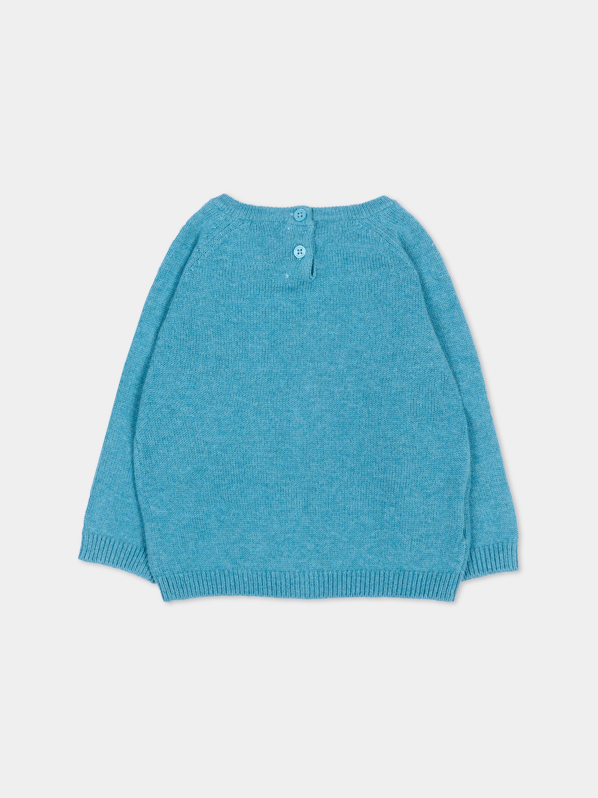 Maglione azzurro per neonato,Mayoral,351 029