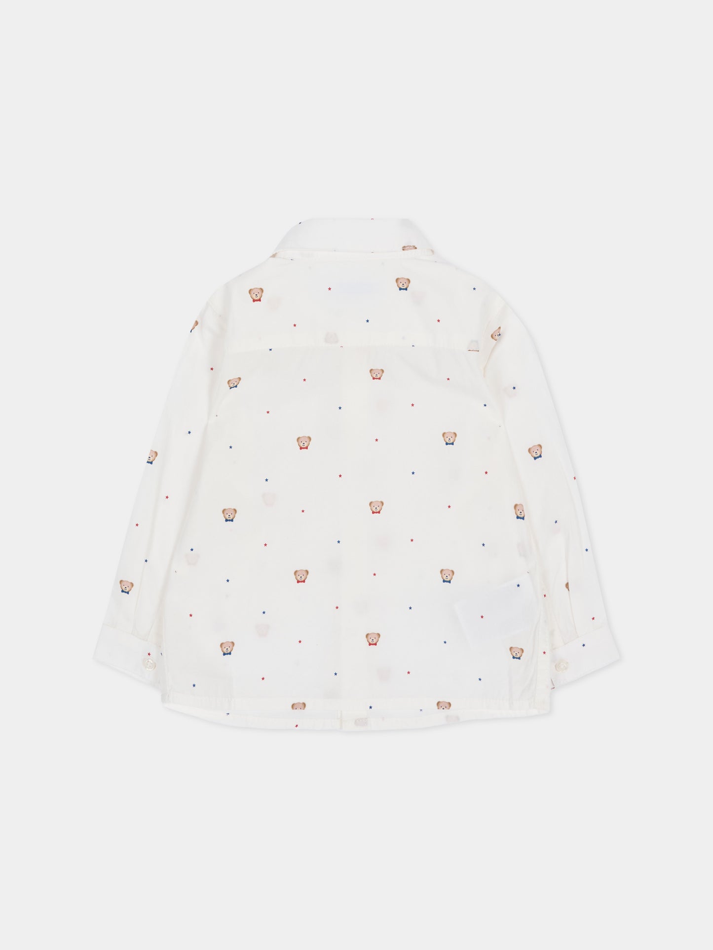 Camicia a manica lunga bianco neonato,Mayoral,2110 065