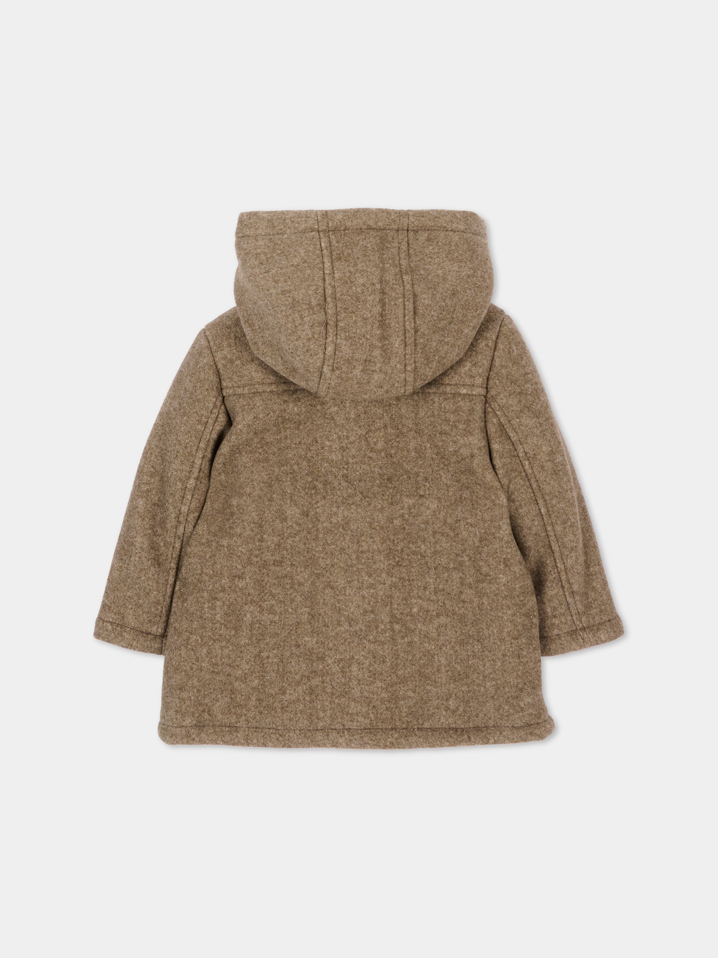 Cappotto marrone per neonato con alamari,Mayoral,2426 038