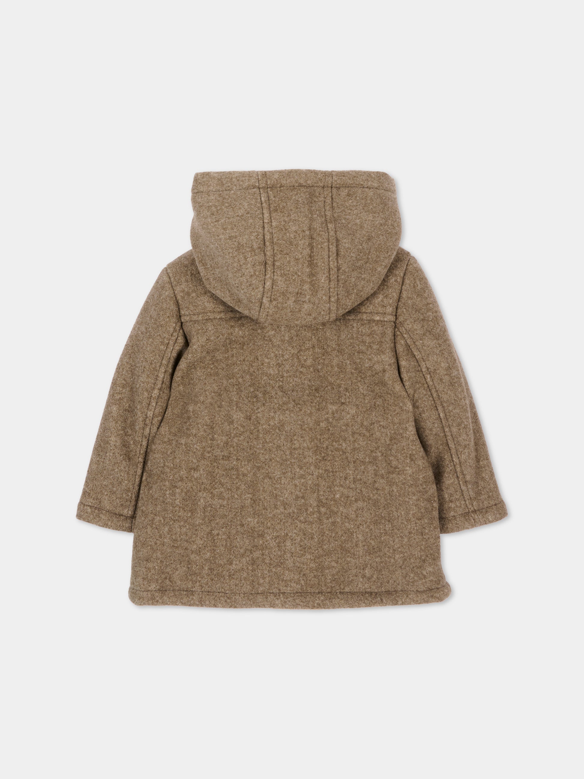 Cappotto marrone per neonato con alamari,Mayoral,2426 038