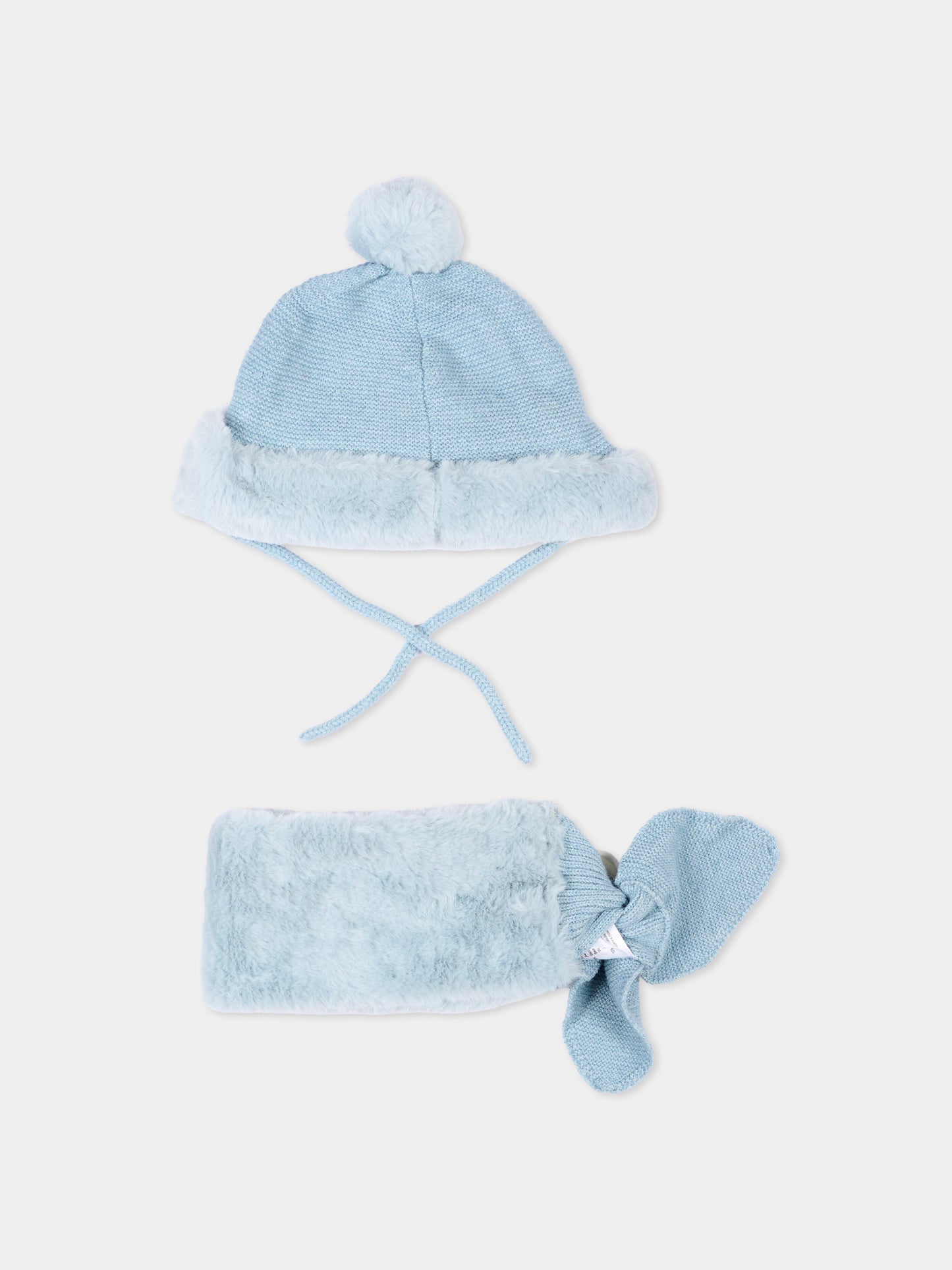 Set accessori celeste per neonata,Mayoral,10257 027