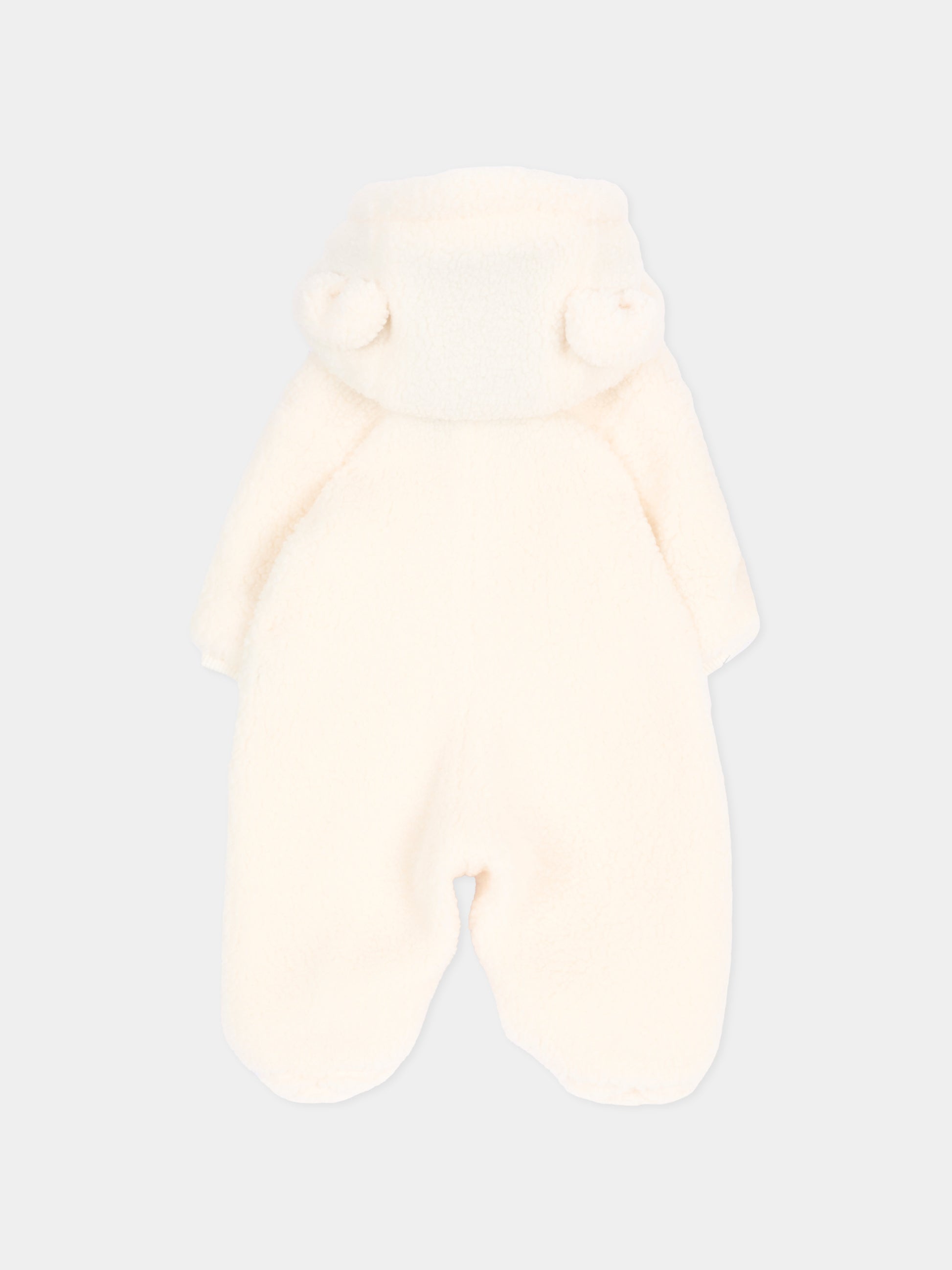 Ecopelliccia avorio per neonati,Petit Bateau,A0ECM 03