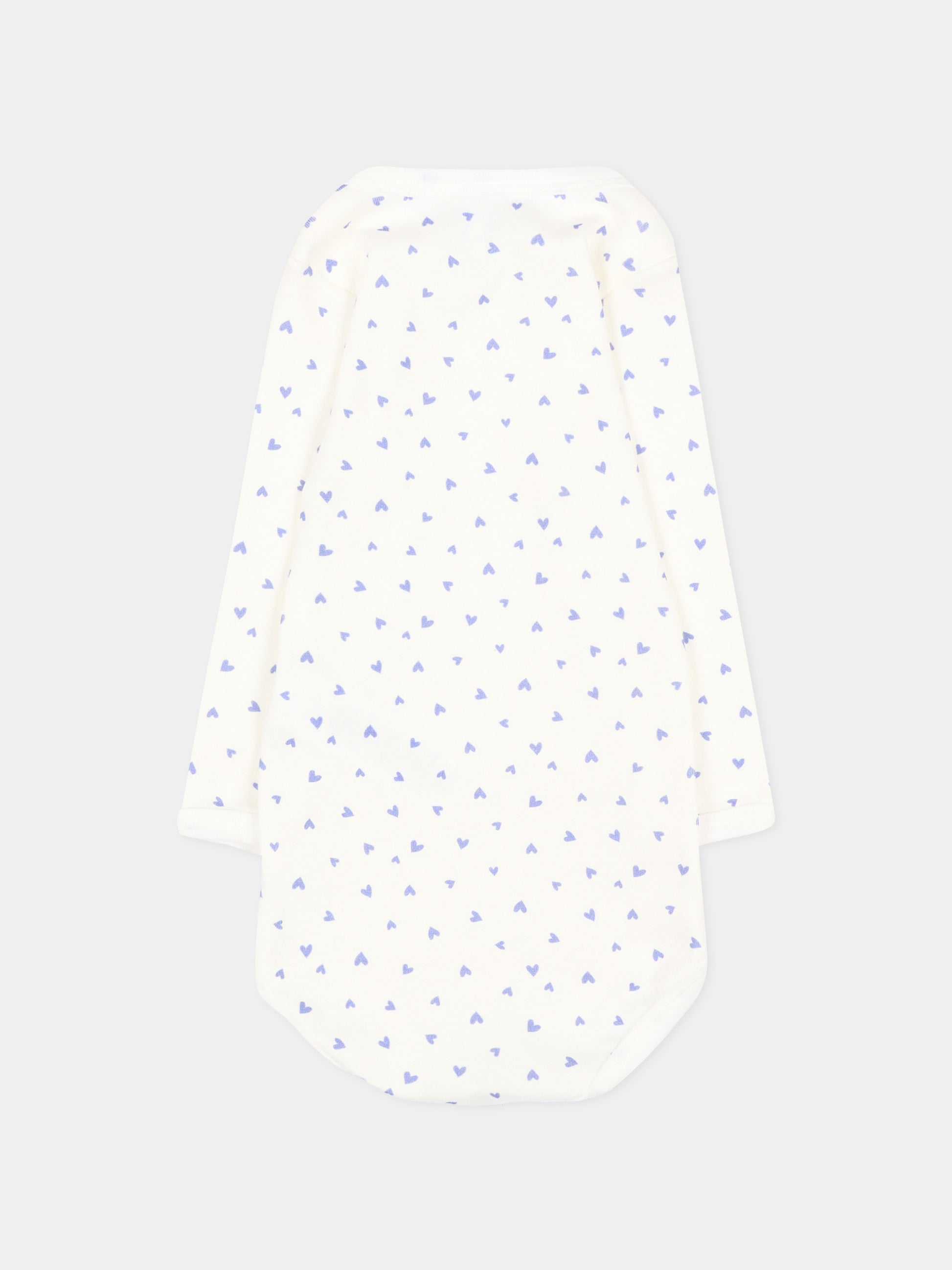 Body multicolor per neonato con cuori,Petit Bateau,A0GZ1 00