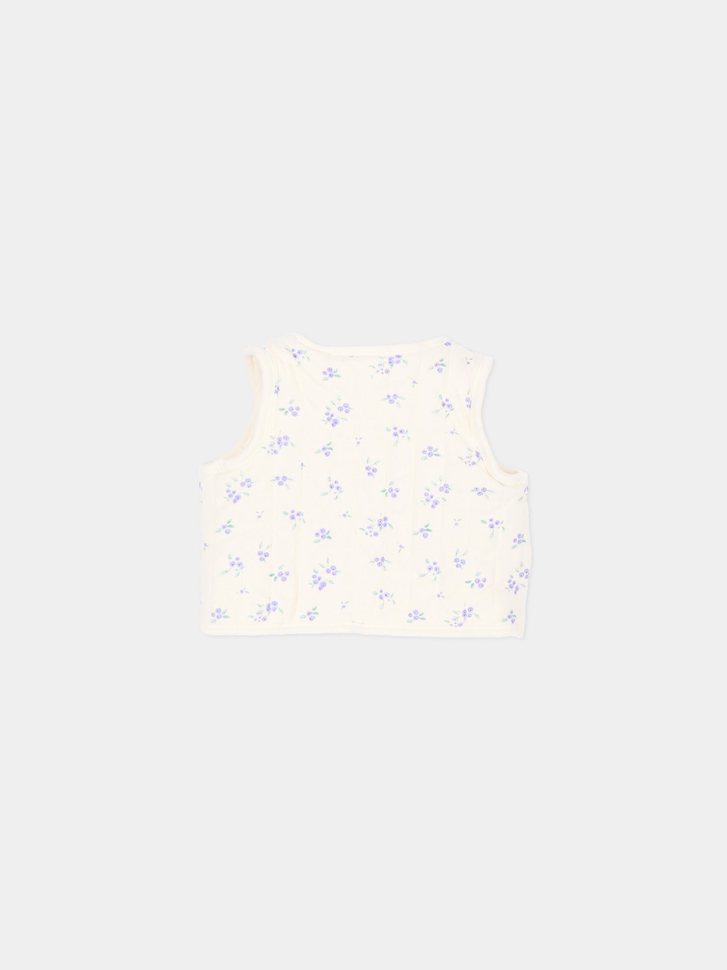 Gilet avorio per neonata,Petit Bateau,A0GIK 01