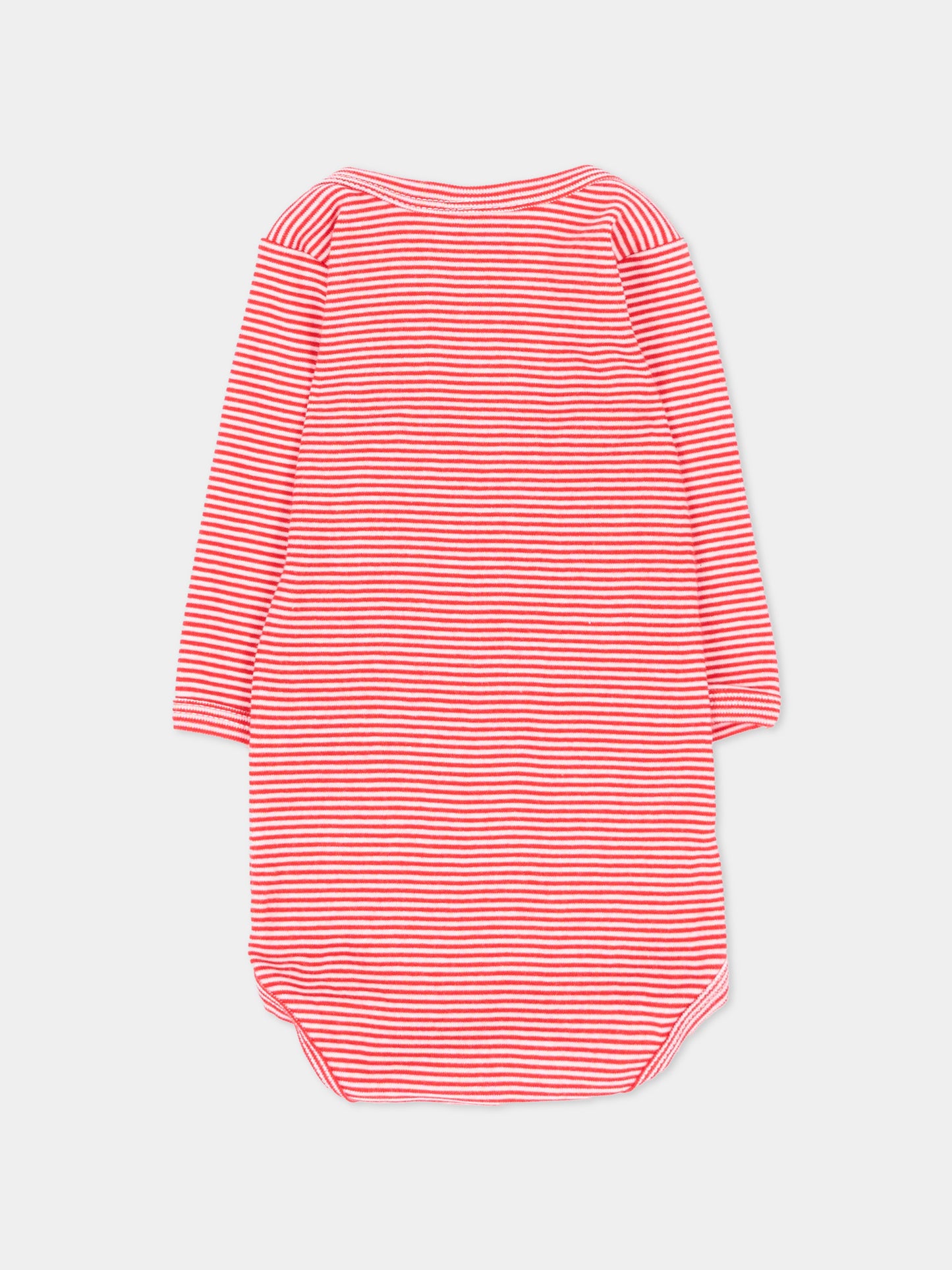 Body multicolor per neonata a righe,Petit Bateau,A0GZO 00