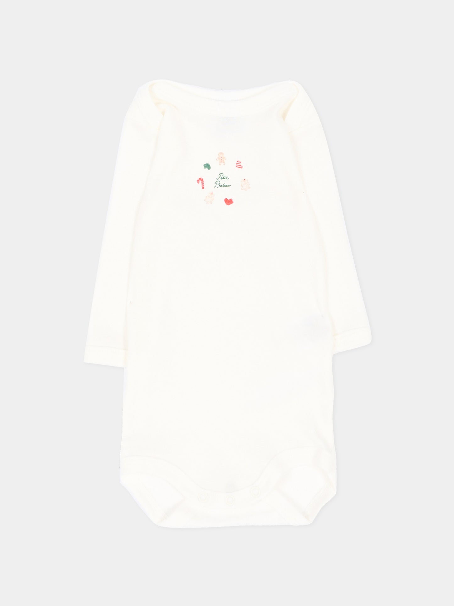 Body multicolor per neonata a righe,Petit Bateau,A0GZO 00