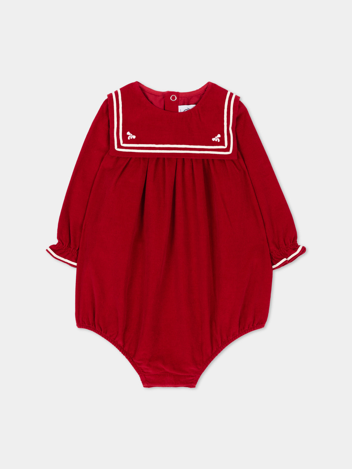 Body bordeaux per neonata,Petit Bateau,A0GE1 01