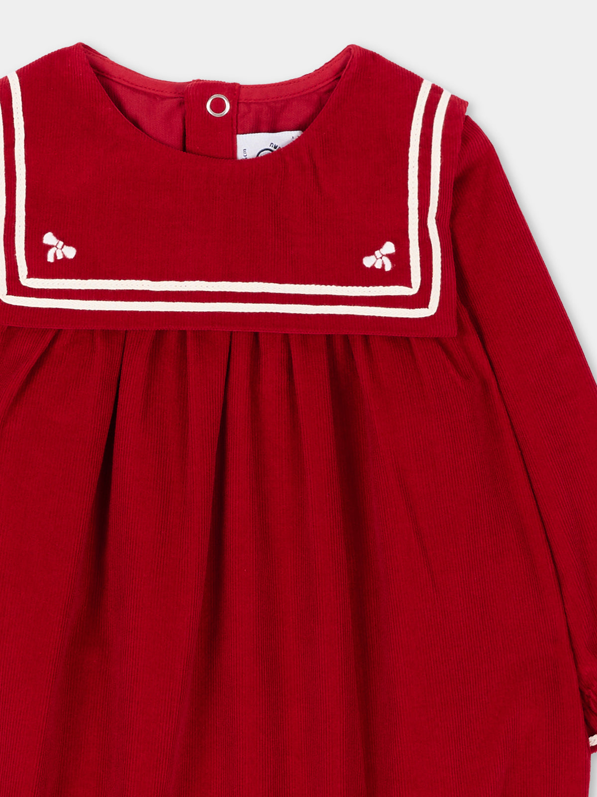 Body bordeaux per neonata,Petit Bateau,A0GE1 01